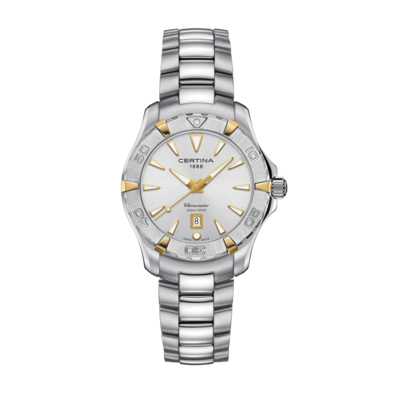 Dit Certina horloge wordt geleverd met een chronometer (COSC) certificaat. COSC is een onafhankelijk instituut voor het toetsen van de nauwkeurigheid van uurwerken. Ieder uurwerk wordt onder verschillende omstandigheden getest. Als het uurwerk aan de strenge standaarden van het COSC voldoet, dan kunt u er van uitgaan dat het uurwerk, onder verschillende omstandigheden,  uitermate nauwkeurig is. Het horloge is waterdicht tot 300m.