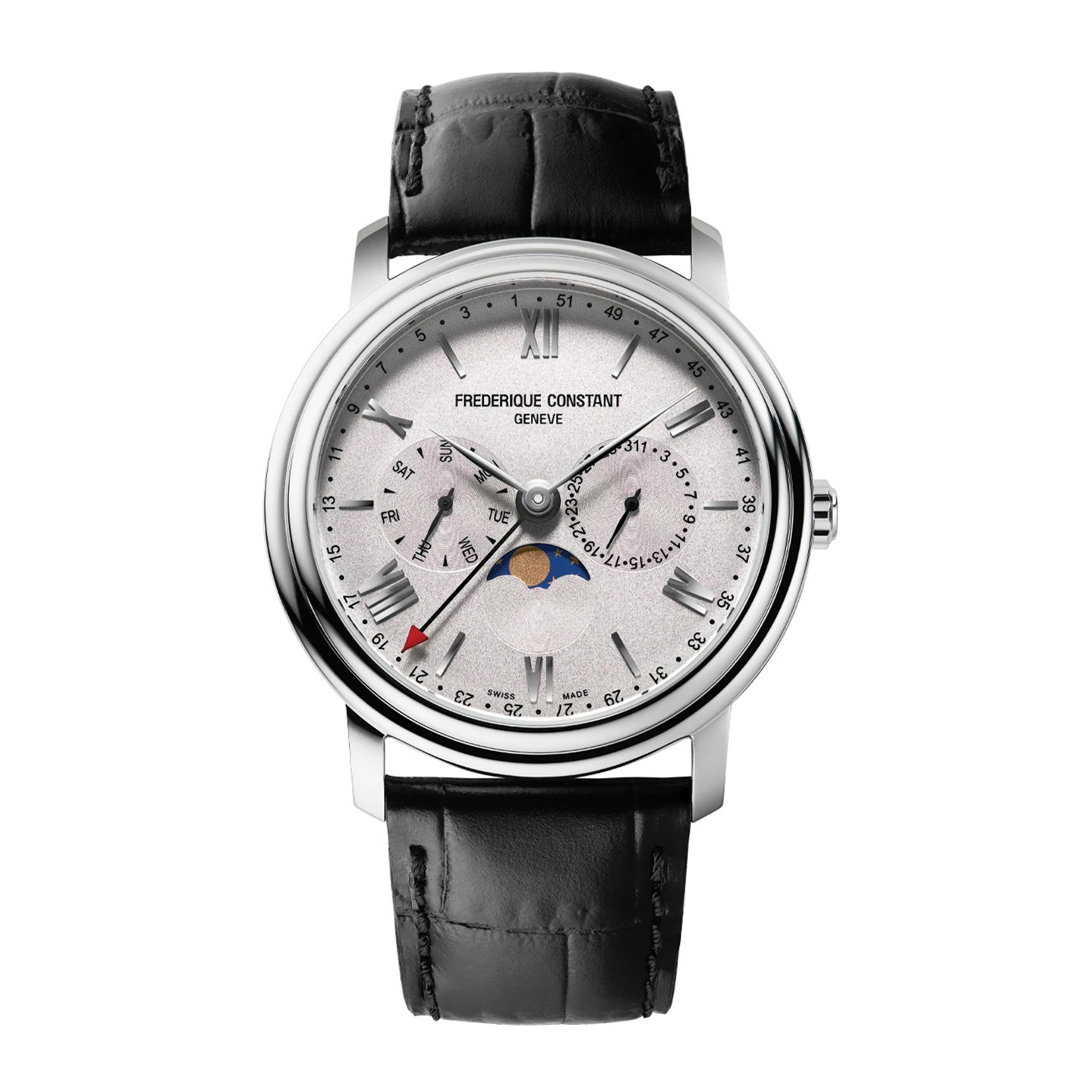 Frederique Constant Quartz FC-270SW4P6 Heren - 40m