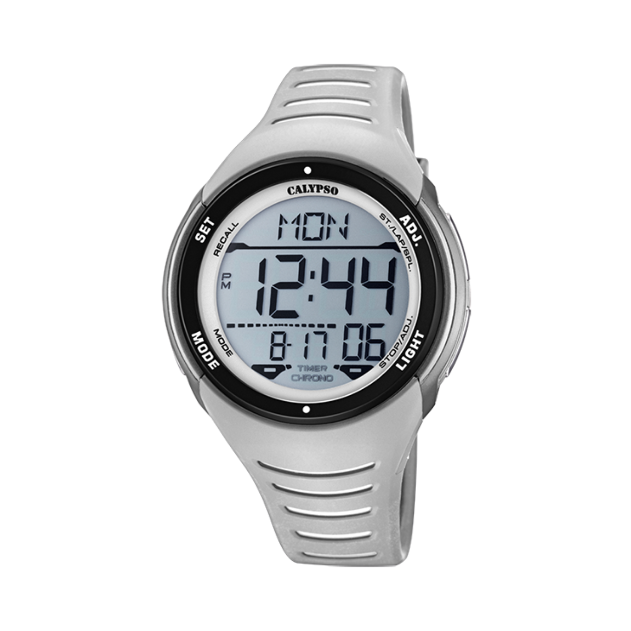 Een stoer horloge voor hem of haar! Een digitaal horloge met een kunststof kast en een rubber band Tot wel 10 ATM waterdicht!