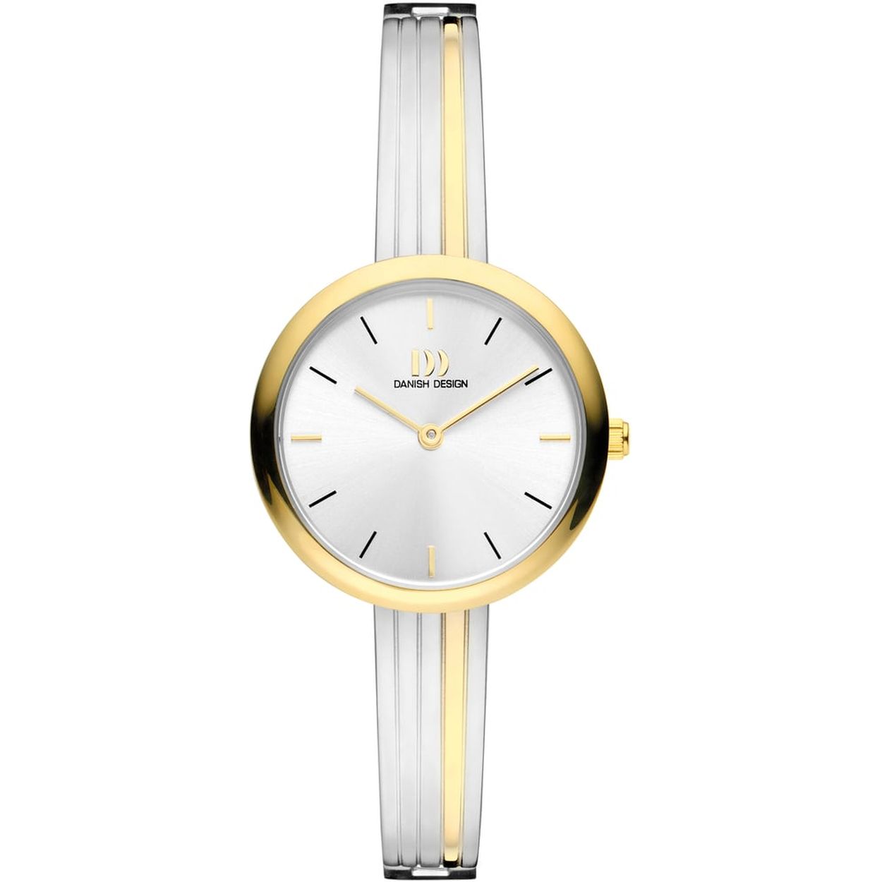 Danish Design horloge, bicolor/rond