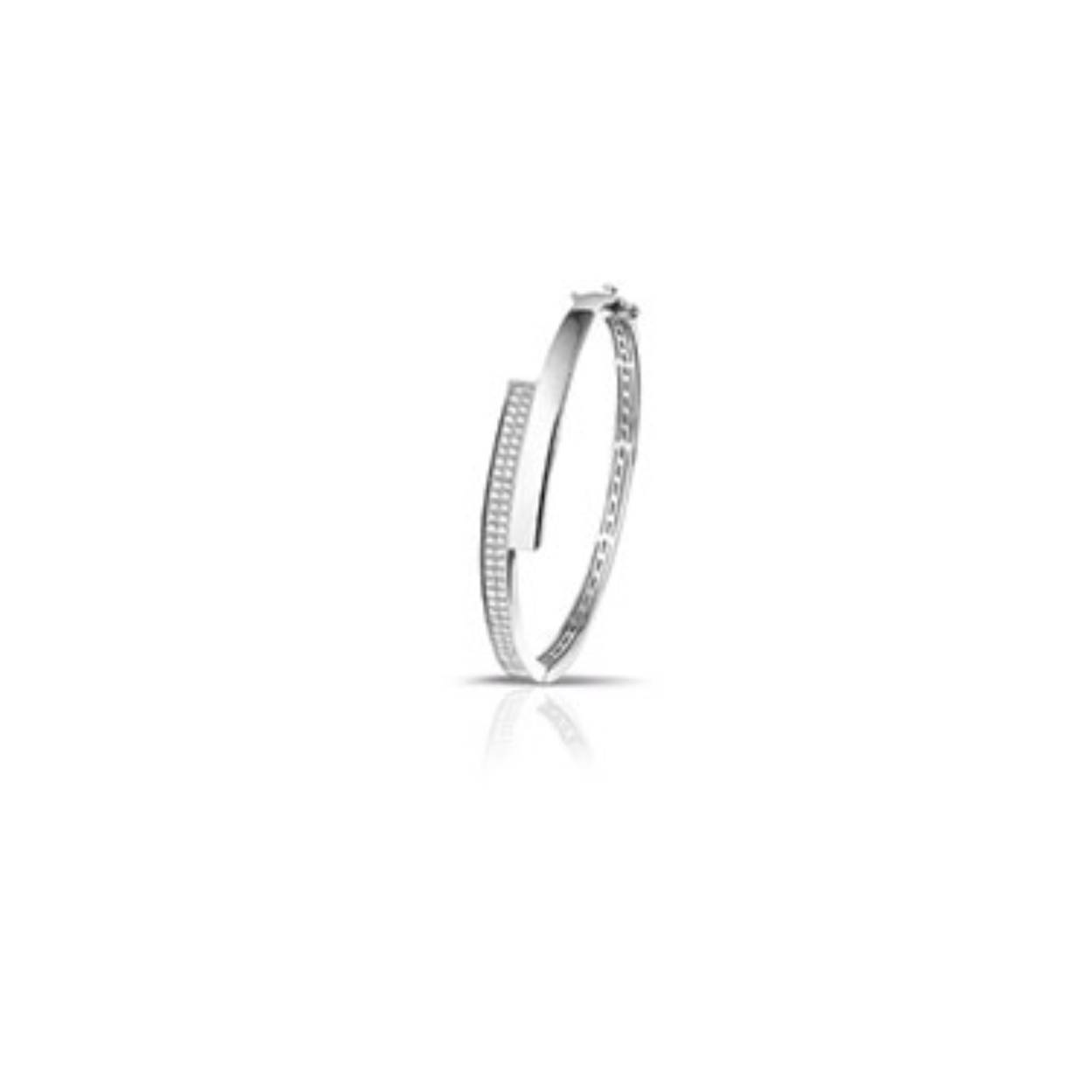 Rosa di Luca armband met witte zirkonia