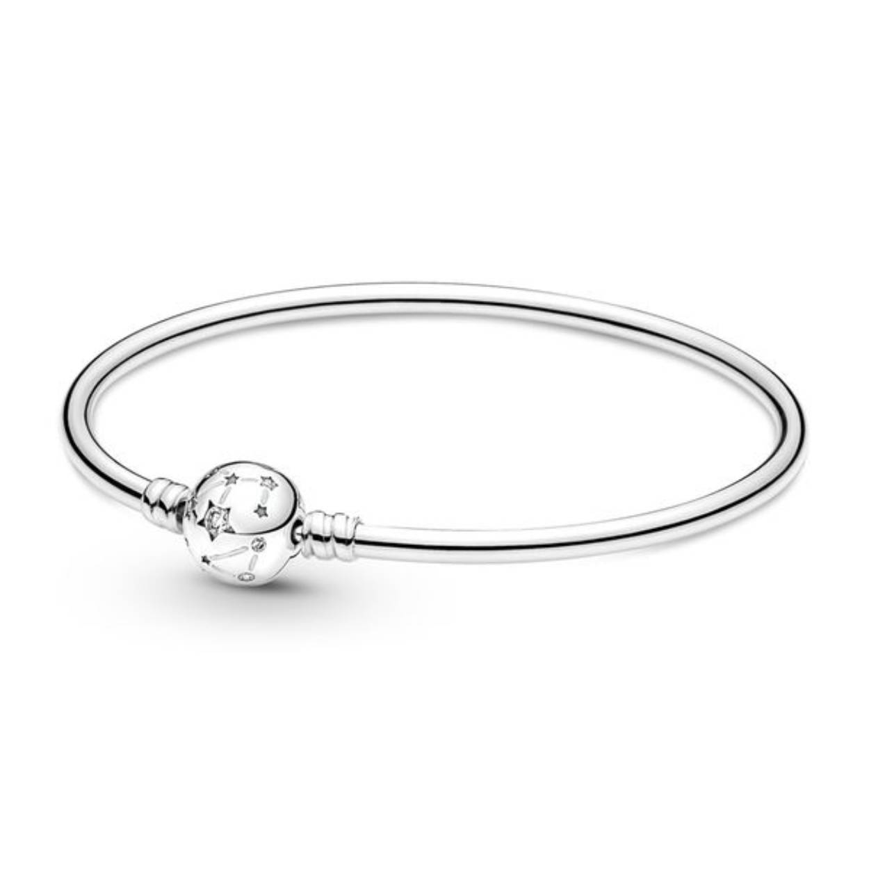 Armband Bangle Stars and Galaxy zilver-zirconia-emaille