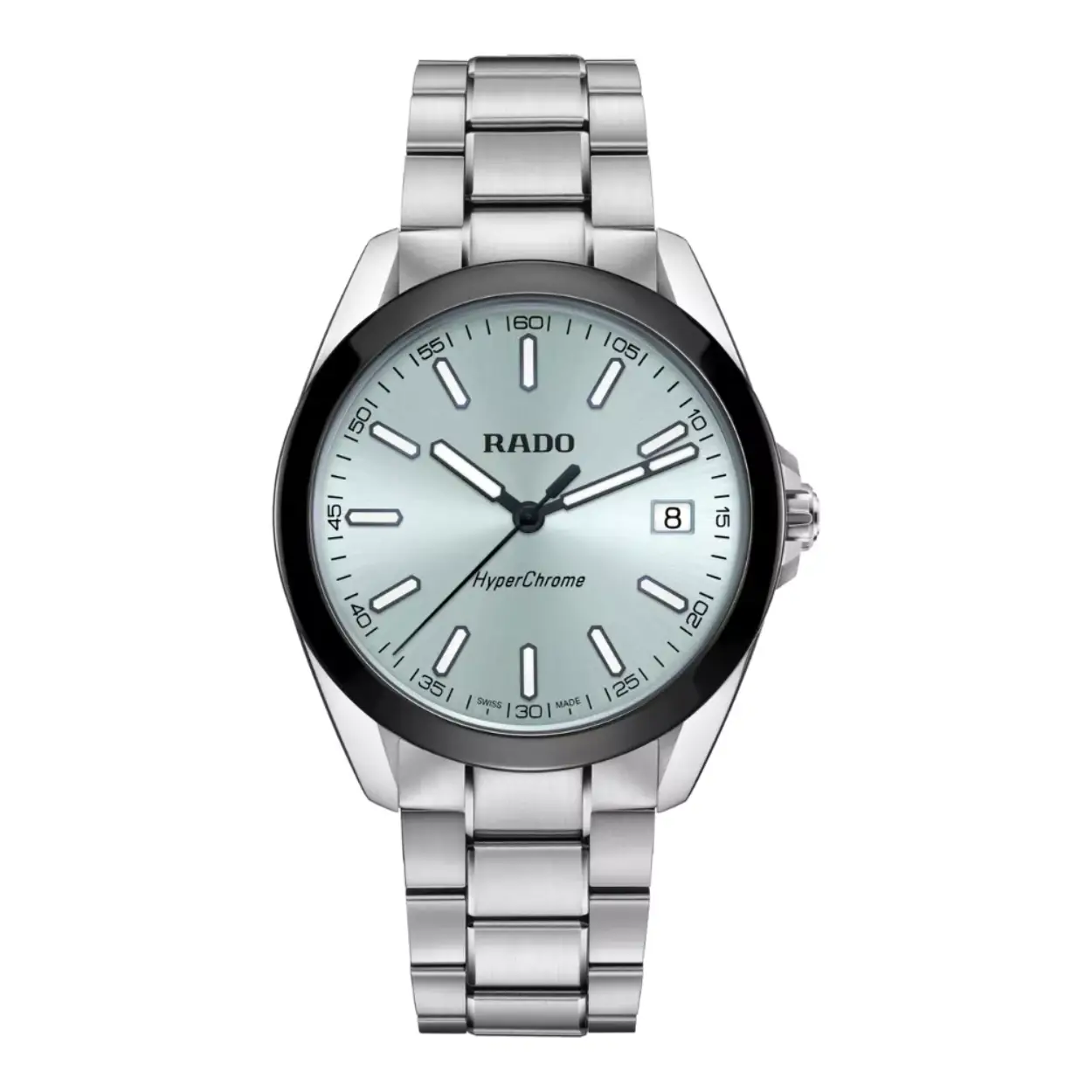 Dit RADO herenhorloge R32280213 bestaat uit een stalen kast en band. Het is analoog afleesbaar en heeft een kwartsgangwerk waarop een internationale garantie van vijf jaar geldt. Bovendien is dit Zwitsers horloge voorzien van Super-LumiNova, een krasbestendig saffierglas met antireflecterende coating langs beide zijden, een tachymeter en een waterdichtheid van 150 meter.