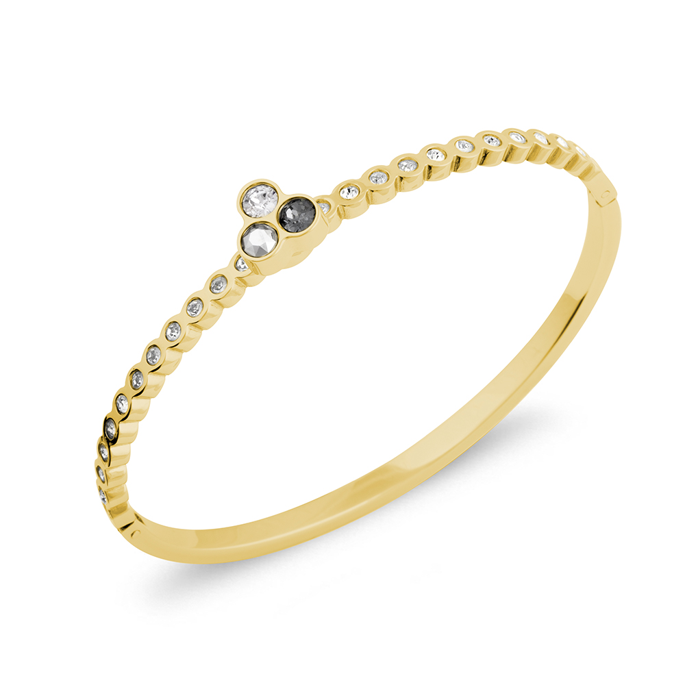 De Twisted wave armband is een schitterende gesloten armband en is perfect te combineren met de Twisted Wave of Friends Wave ring. De Melano Twisted Wave cz armband is aan de bovenzijde voorzien van kleine cz steentjes in de kleur Crystal. Deze armband is stijlvol en zorgt net voor dat tikkeltje extra! Let op: afgebeelde Twisted steentjes (3) niet inbegrepen.