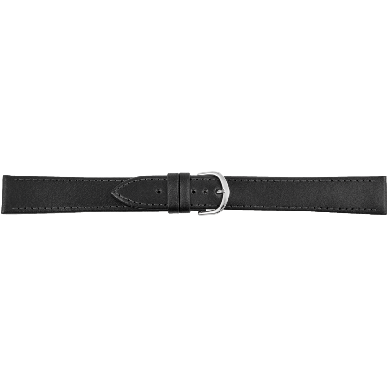 horlogeband 22mm zwart xxl