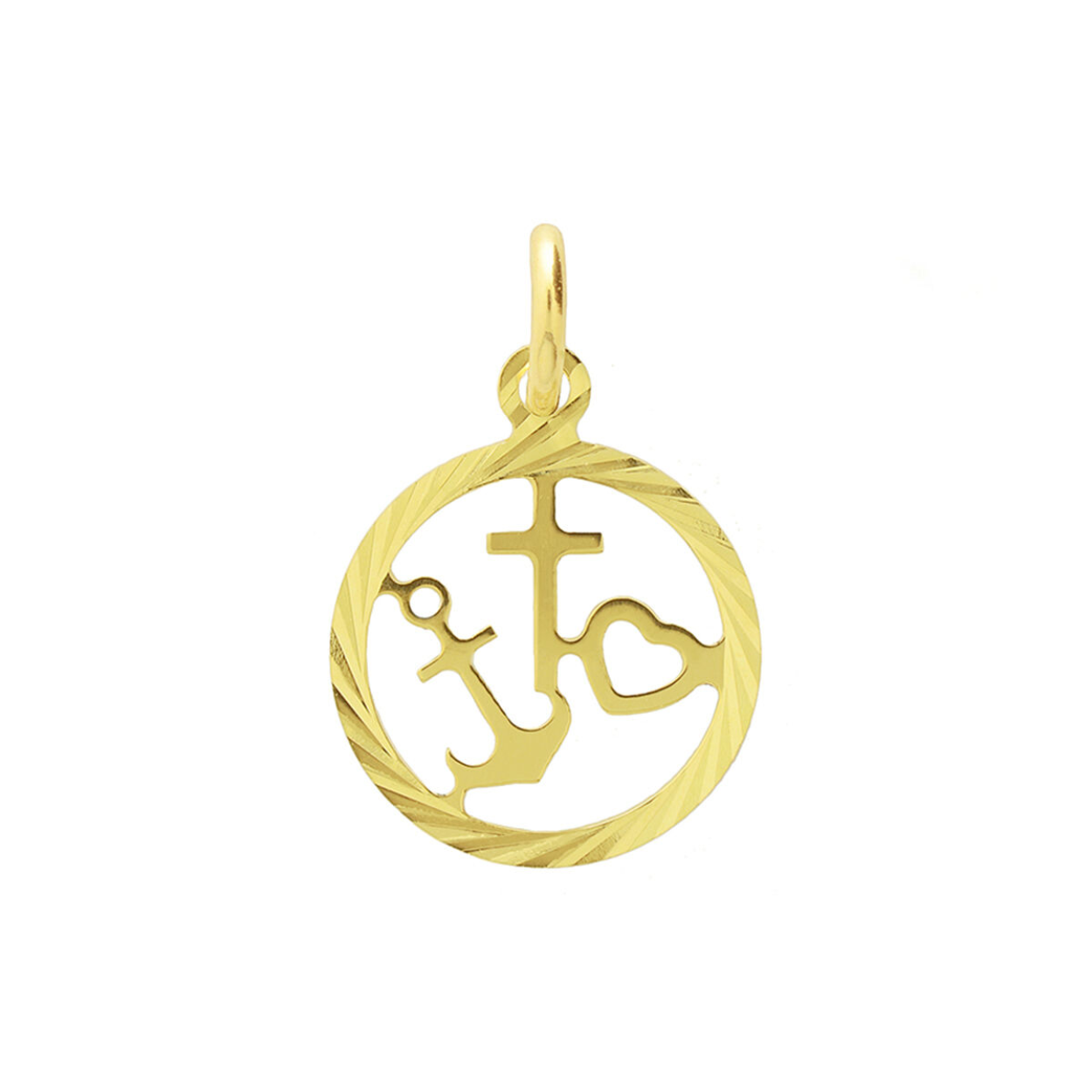 Gd Hanger geloof hoop liefde goud