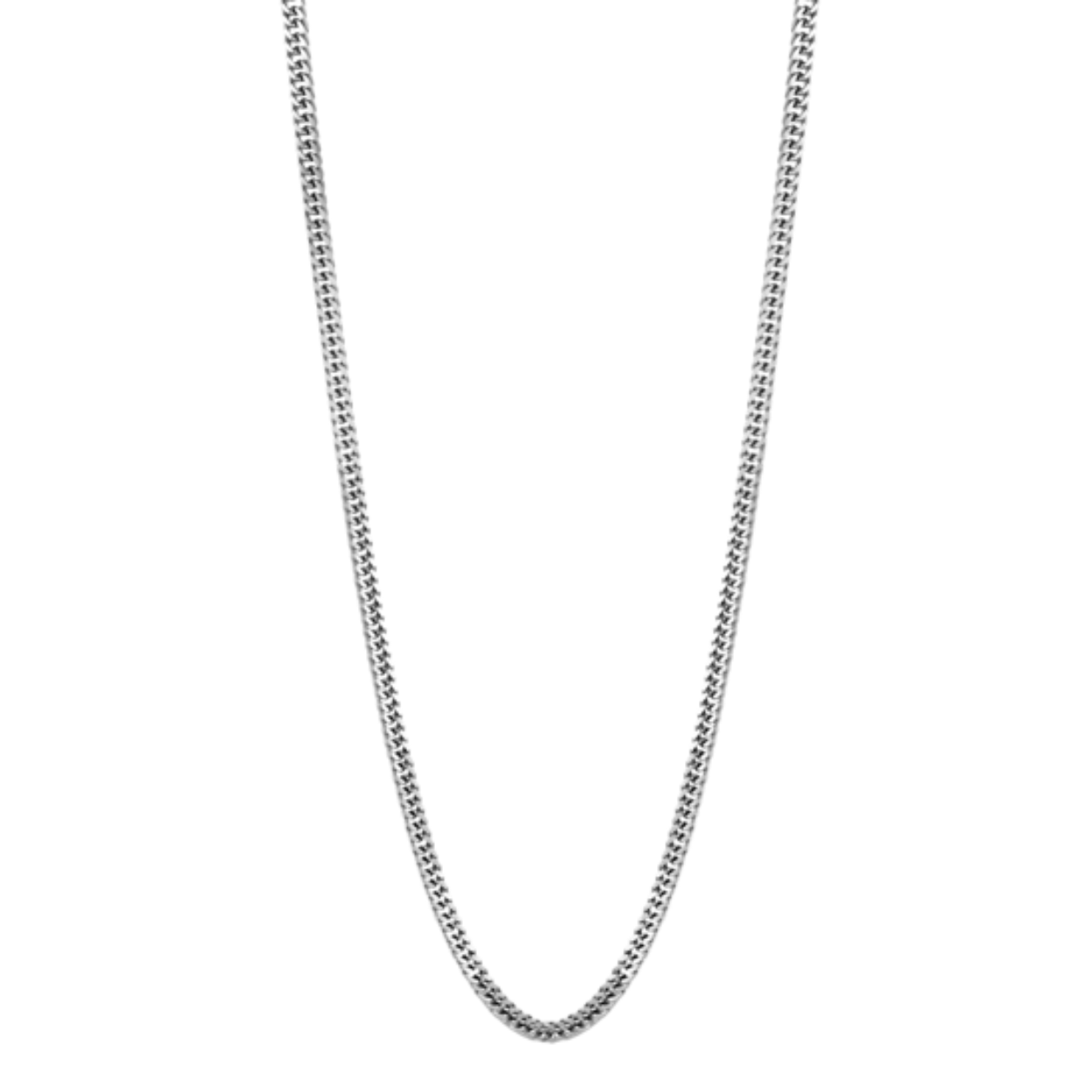Lotus style staal ketting 60 cm heren