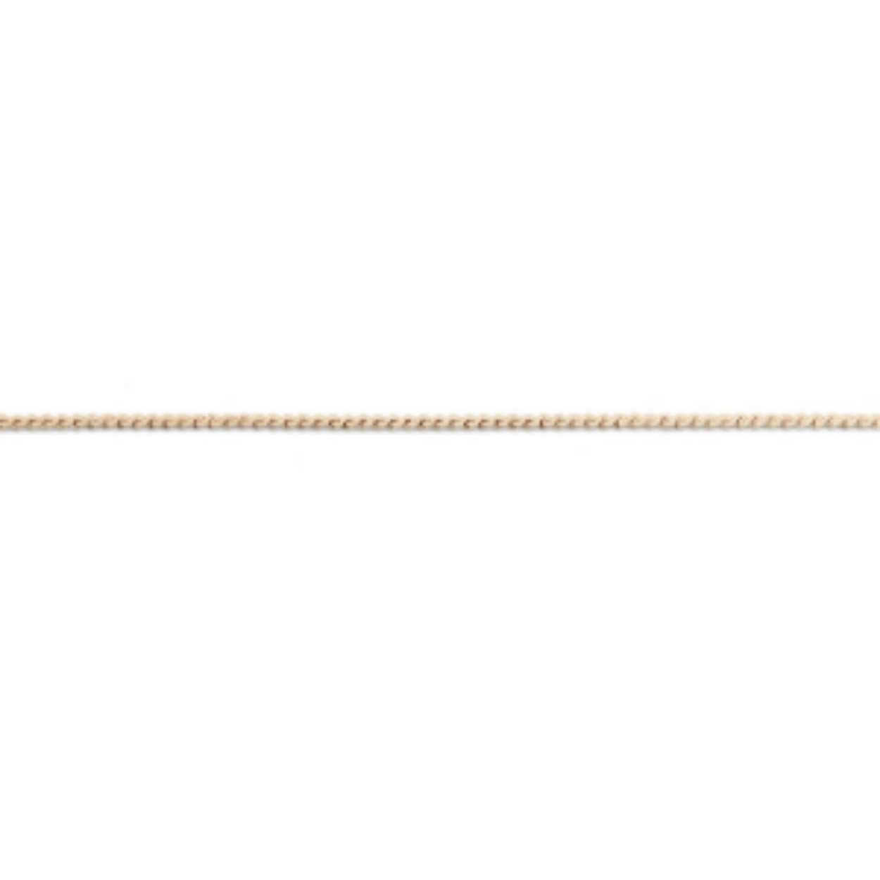 Melano Friends flat wheat ketting - goudkleurig