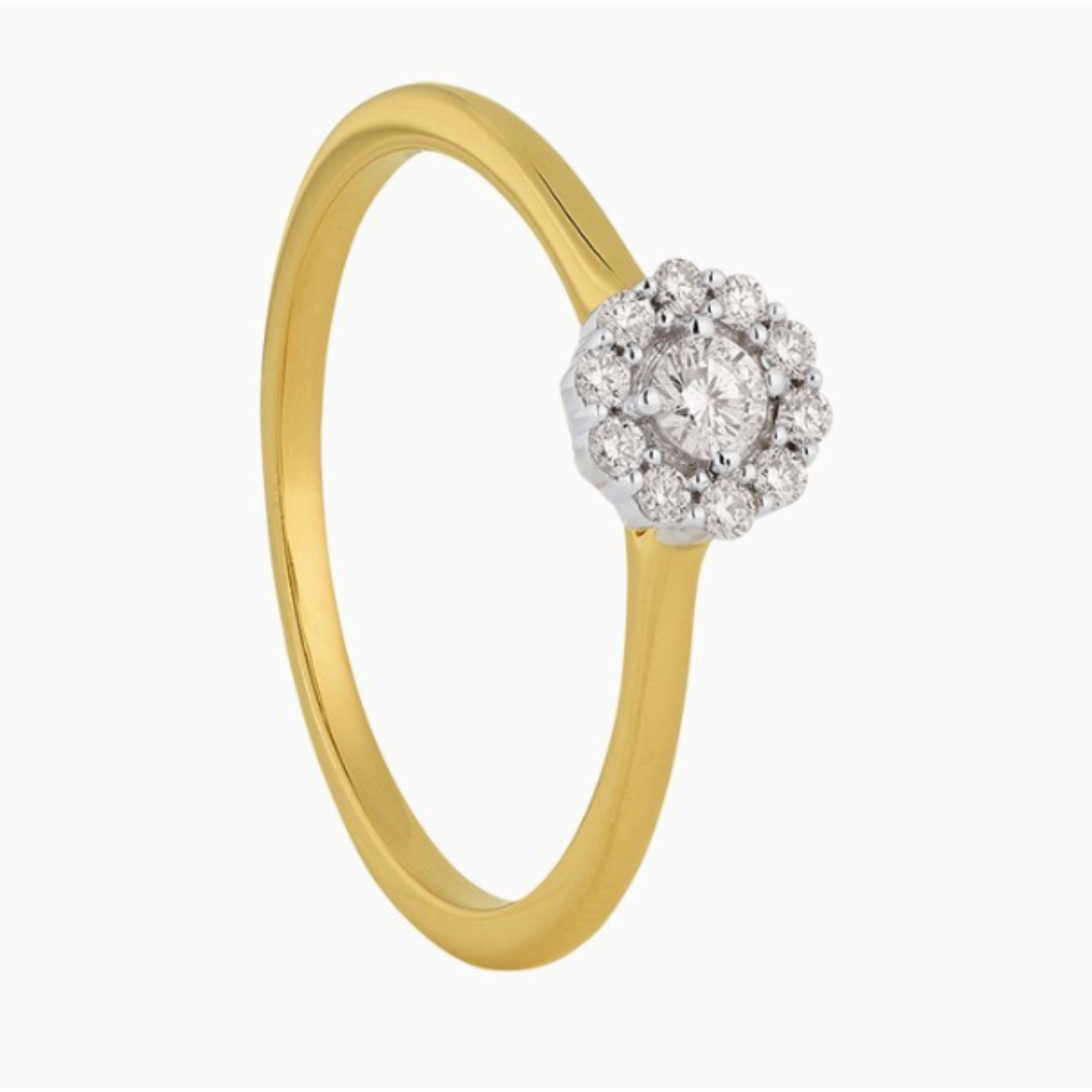 59 - 19 mm Goud 0.16 crt TW-SI