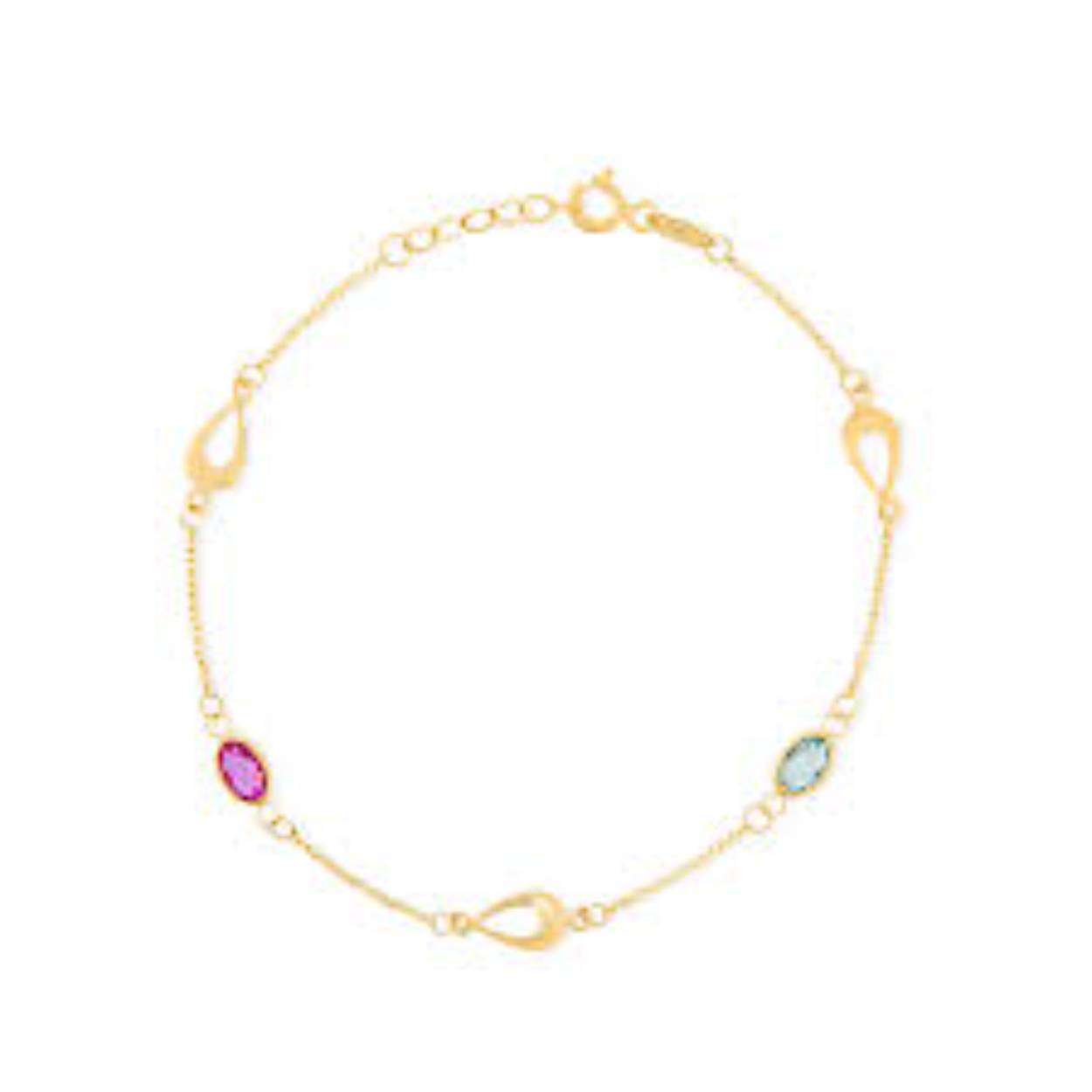 Deze armband is van het merk Swing Jewels. Het is een damessieraad gemaakt van goud, 14 karaat, (legering: 0.585).