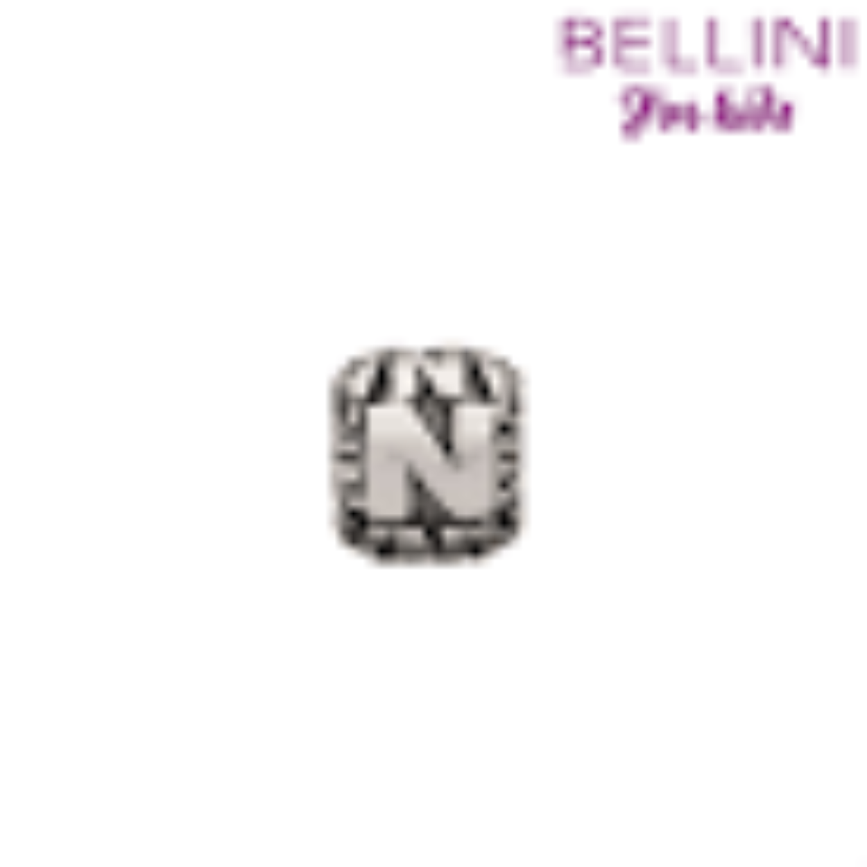 letter N zilver