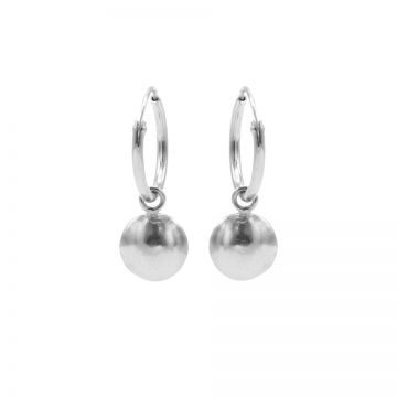 Hoops Symbols Round Disc Silver