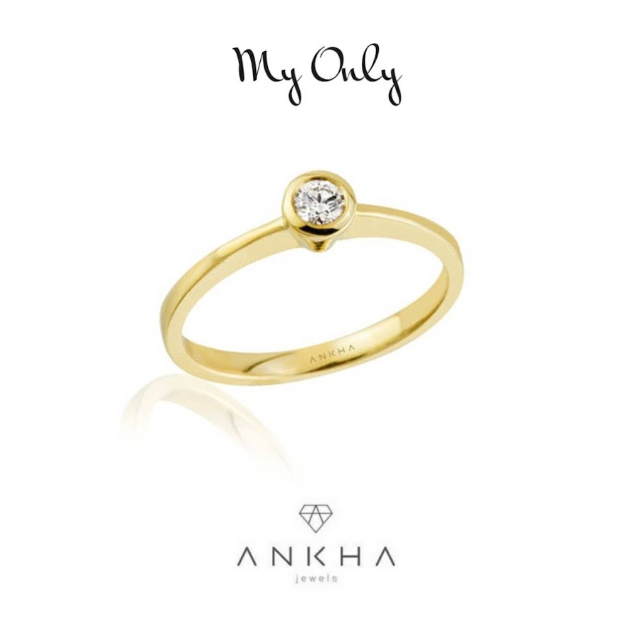 14 karaat geel gouden solitair diamanten ring in kast zetting.

Ringmaat: 53

Soort: Diamant
Slijpvorm: briljant
Karaat totaal: 0.16
Helderheid: S-1
Kleur: F-G

Code: YZ22069