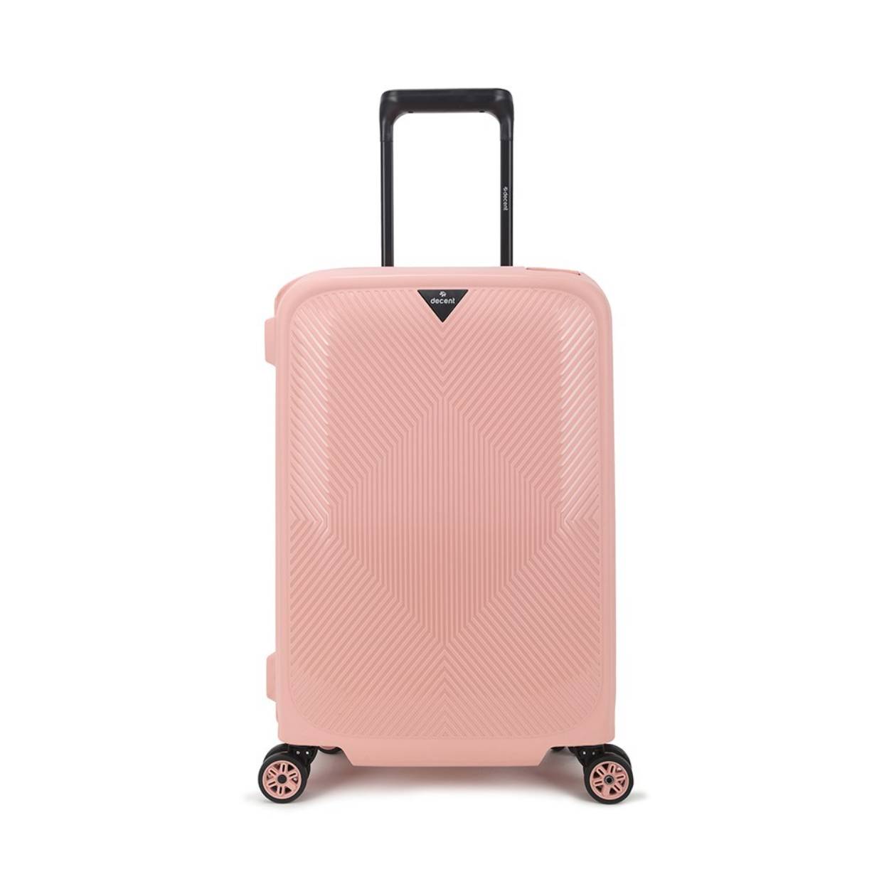 Serie: AXISS-FIX 
Soort koffer: Harde koffer 
Materiaal: Polypropylene 
Aantal wielen: 4 dubbele zwenkwielen 
Type slot: TSA cijferslot 
Buitenafmeting: 55X37X23 CM 
Inhoud: 43 liter