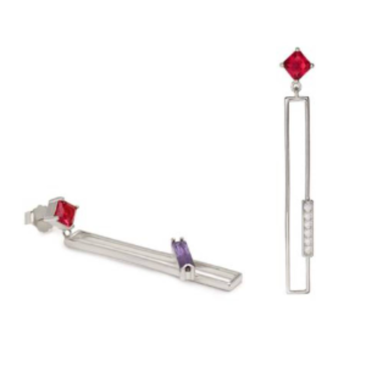 Oorhangers zilver