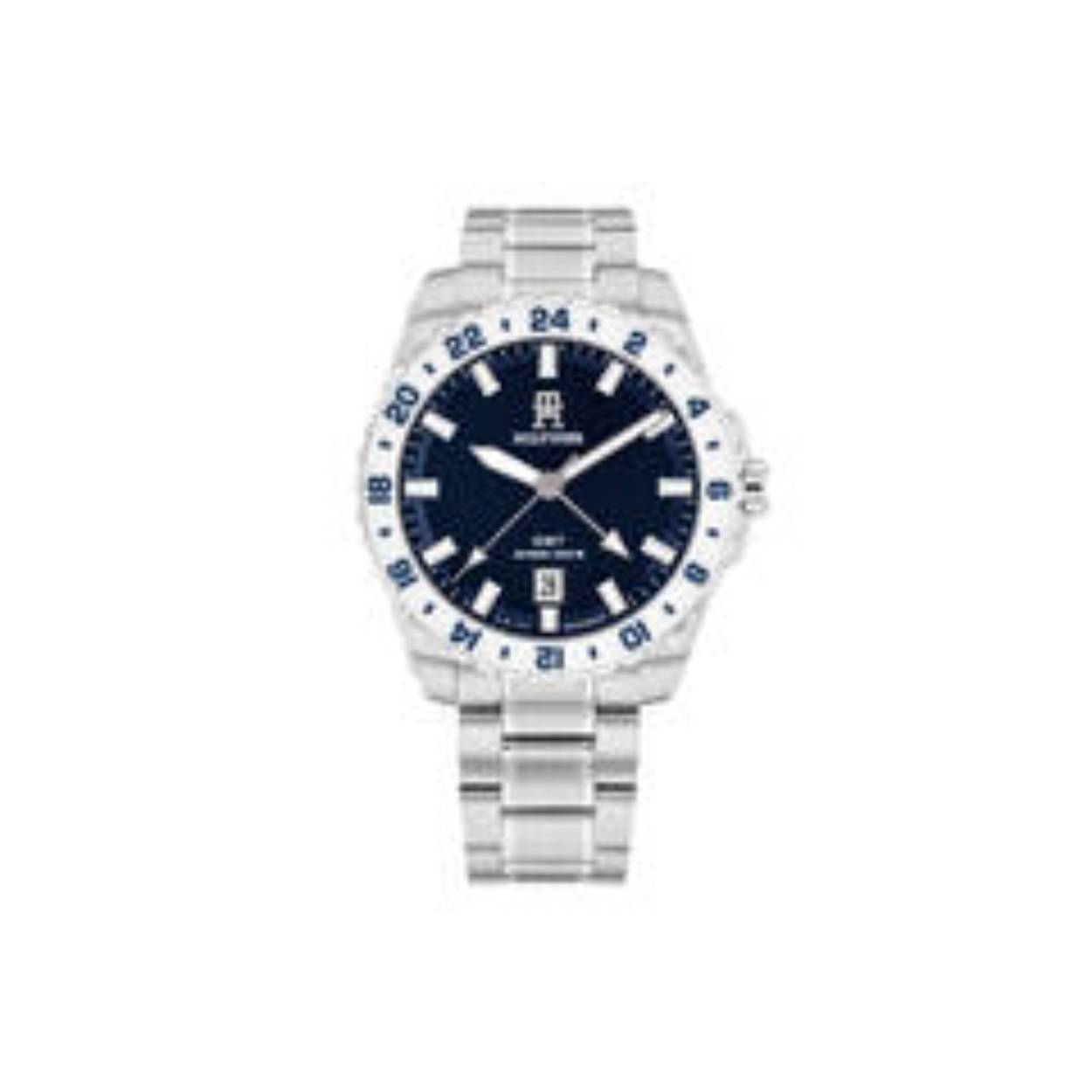 Tommy Hilfiger TH1792132 Horloge Heren Staal Zilverkleurig 42mm
Dit specifieke horloge van Tommy Hilfiger uit de TH 85 serie met artikelnr: TH1792132 is een luxe herenhorloge die niet in je collectie mag ontbreken. Het stalen herenhorloge heeft een ronde zilverkleurige kast met een bedrukte bezel en een blauwe wijzerplaat met lumibrite cijfers en wijzers en een tweede tijd. Aan de kast zit een stalen band met een vouwsluiting. Het horloge heeft een mineraalglas, een doorsnee van 42mm en is 20ATM.  

Het merk:
Sinds de lancering van het merk in 1985 is Tommy Hilfiger wereldwijd bekend geworden als pionier van de klassieke Amerikaanse coole stijl. Geïnspireerd door de iconische popcultuur en het Amerikaanse erfgoed. De dames en herencollectie van dit seizoen bestaan uit minimalistische silhouetten en rustieke lederen details. De herenhorlogecollectie biedt iconische uurwerken met roestvrijstalen, lederen en siliconen banden.

Specificaties:
- Mineraalglas 
- Ronde kast 42mm
- Zilverkleurige horlogekast
- Blauwe wijzerplaat 
- Stalen band 
- 20ATM