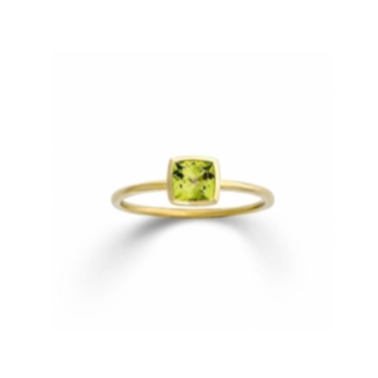Gouden ring met Peridot