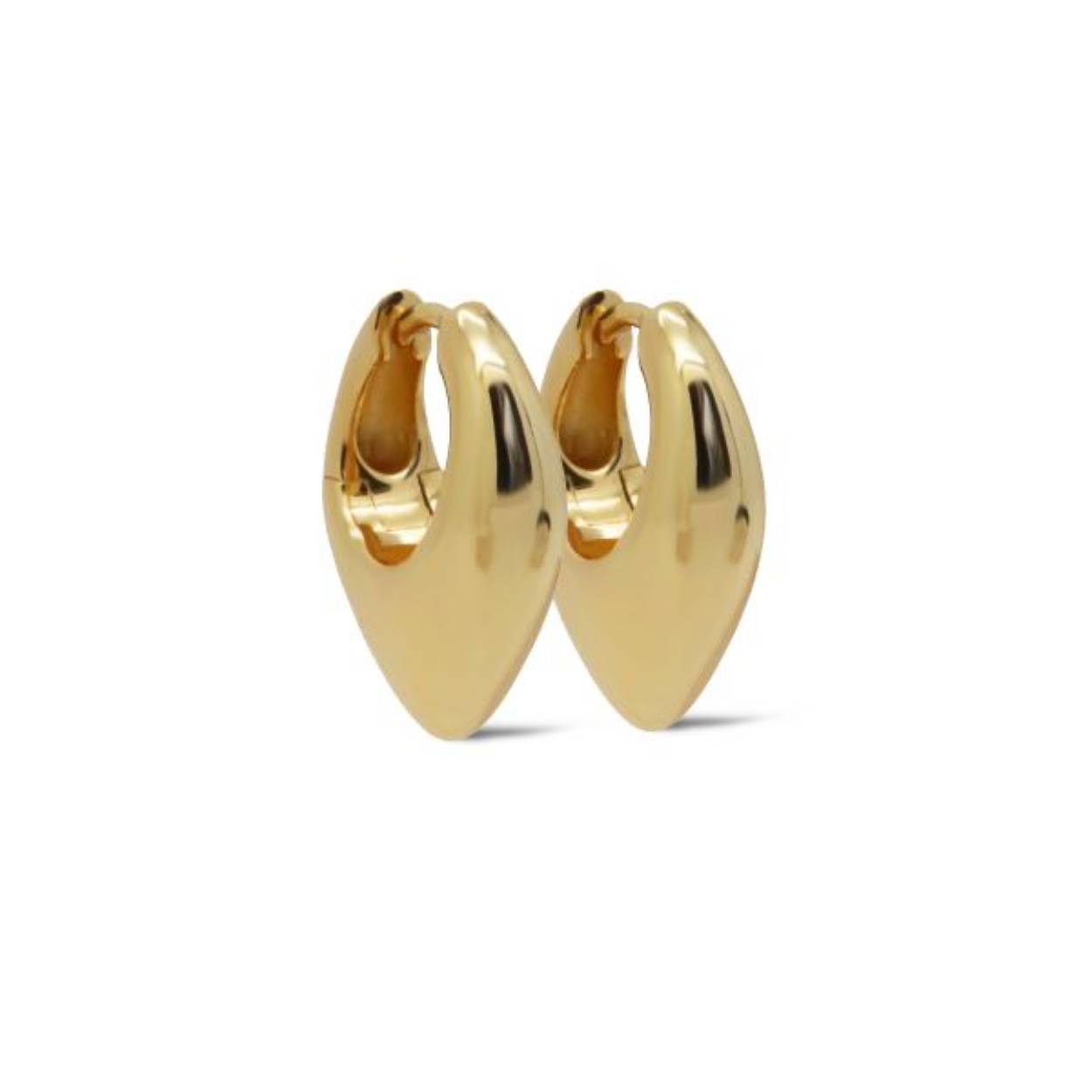 H433 Karma | Hinged Hoops Enchantress | Goldplated