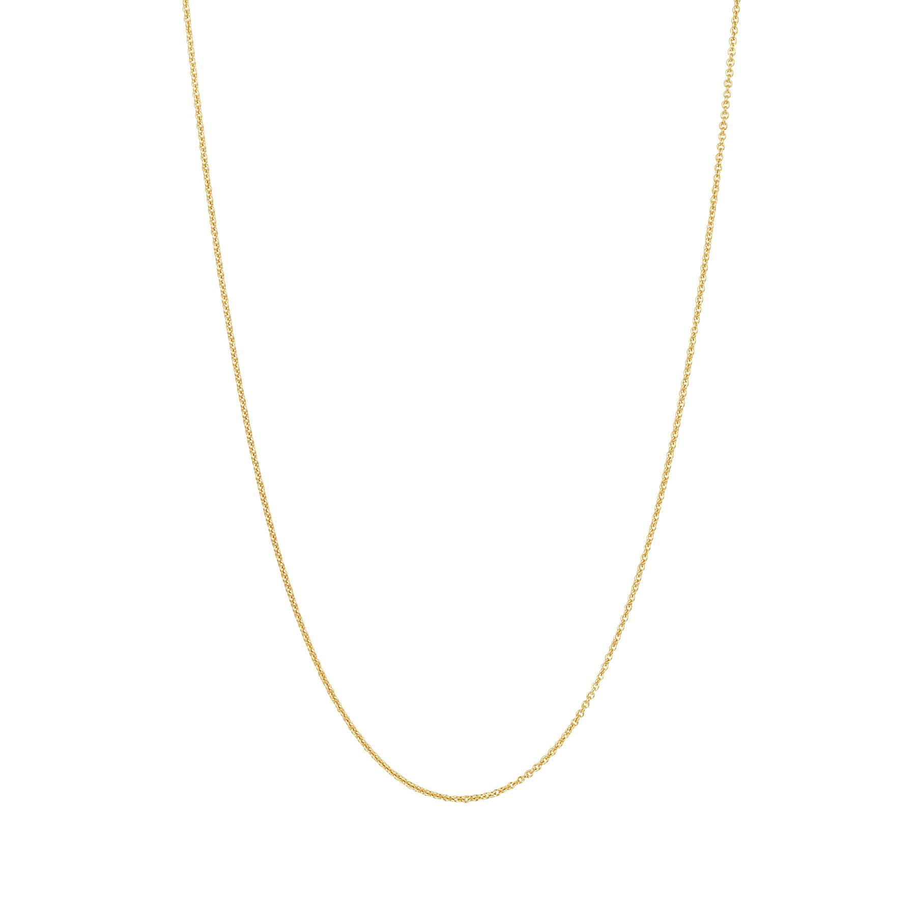 Dit verstelbare massief gouden collier van Culet is geweldig - het unieke verstelbare systeem betekent dat je de ketting kunt aanpassen aan elke gewenste lengte! Wil je in een oogwenk van choker naar lange ketting gaan - we got you. Bovendien is het gemaakt van 18-karaats goud van de hoogste kwaliteit.