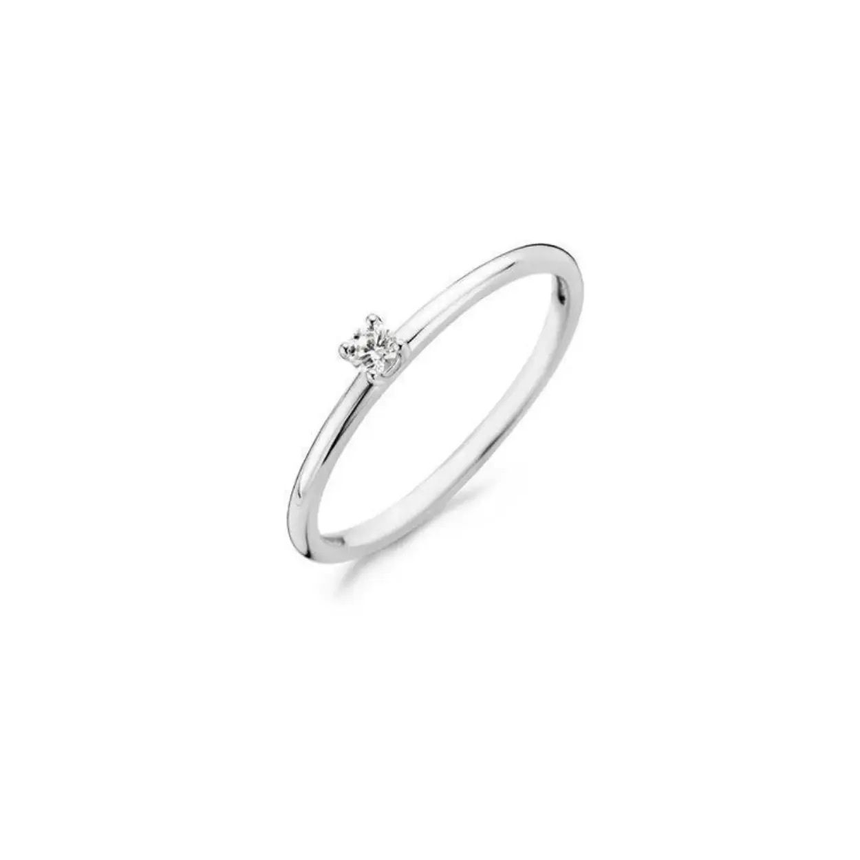blush ring witgoud met zirkonia