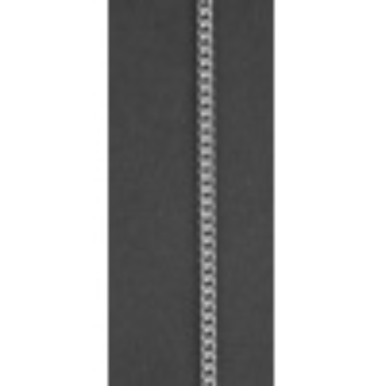 816070Z zilveren col 70cm gourmet 2.1mm