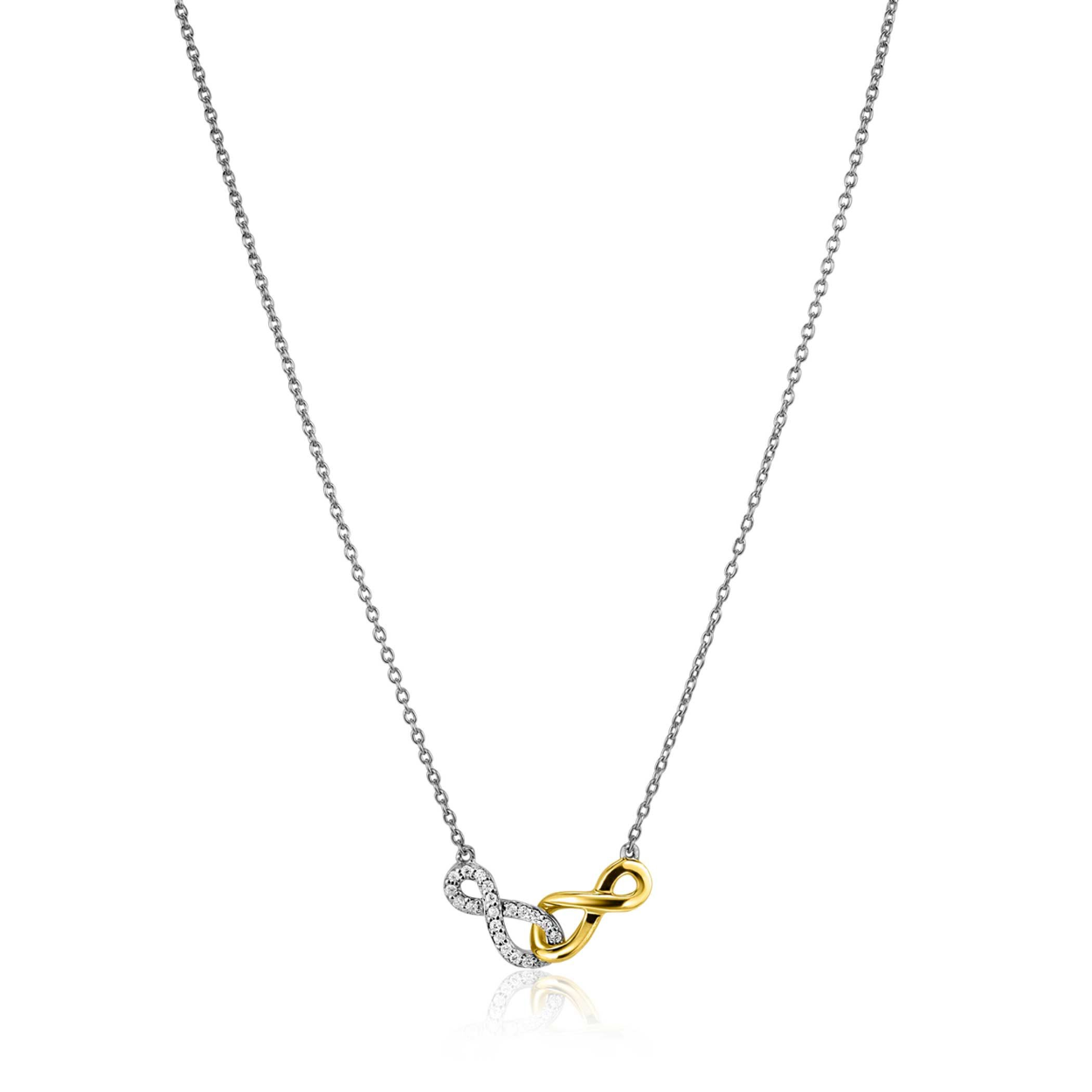 ZIC2649 ZINZI zlv.collier bi