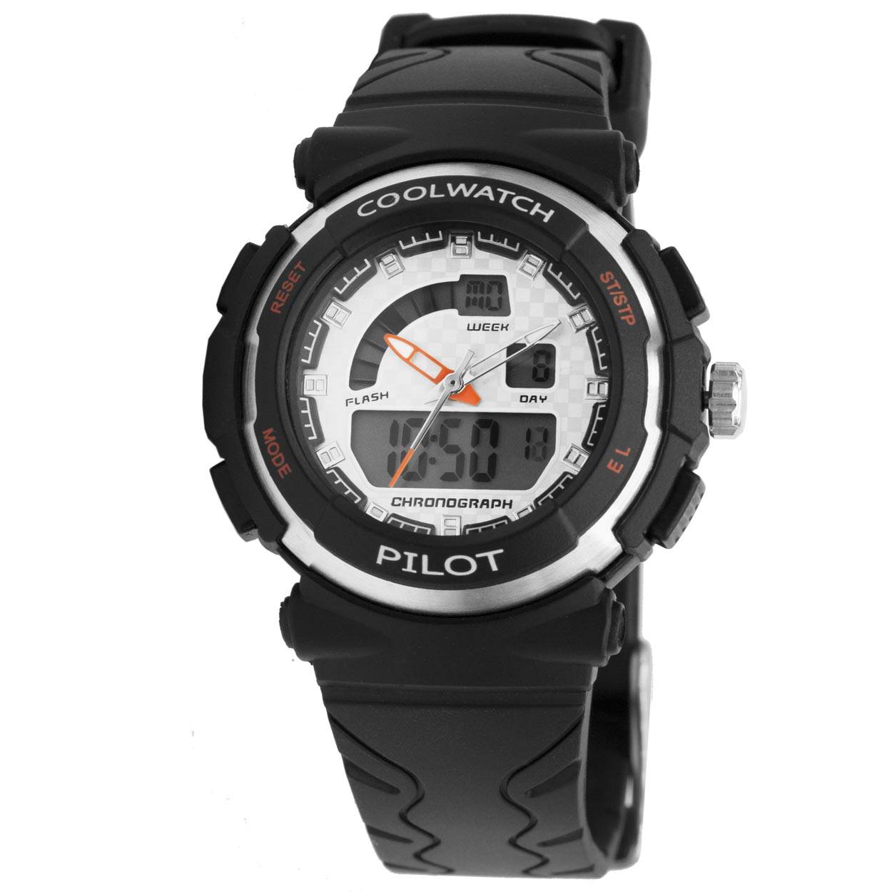 Coolwatch CW.270 Kids Horloge Pilot Digitaal Kunststof