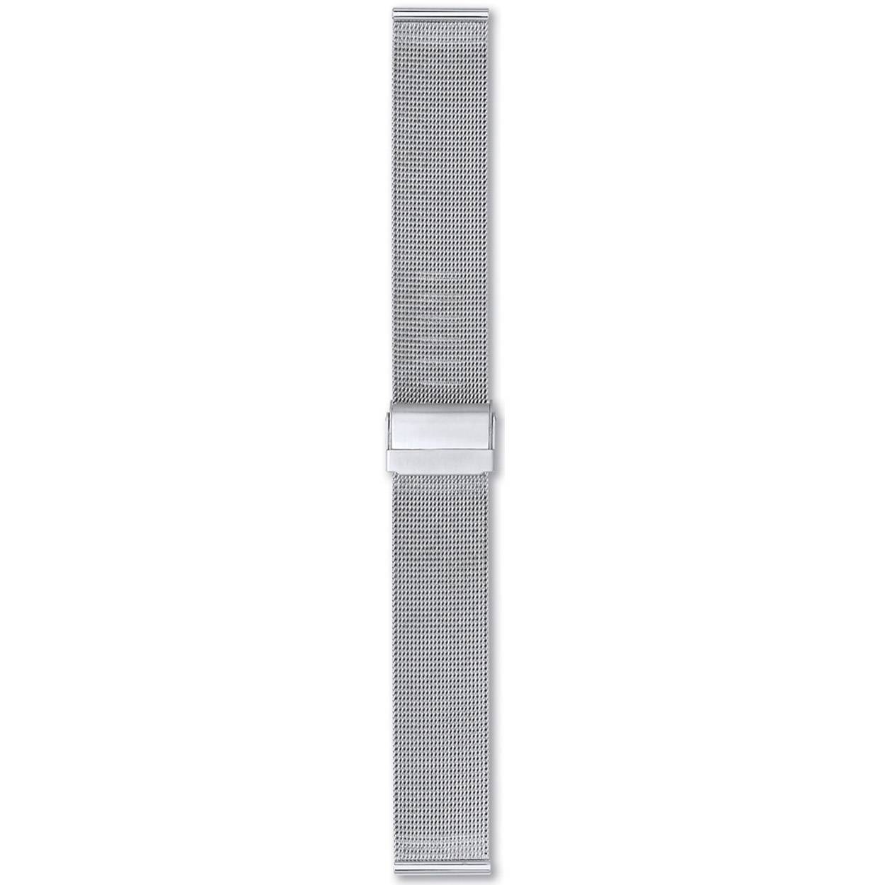 Horloge band staal milanees 18mm