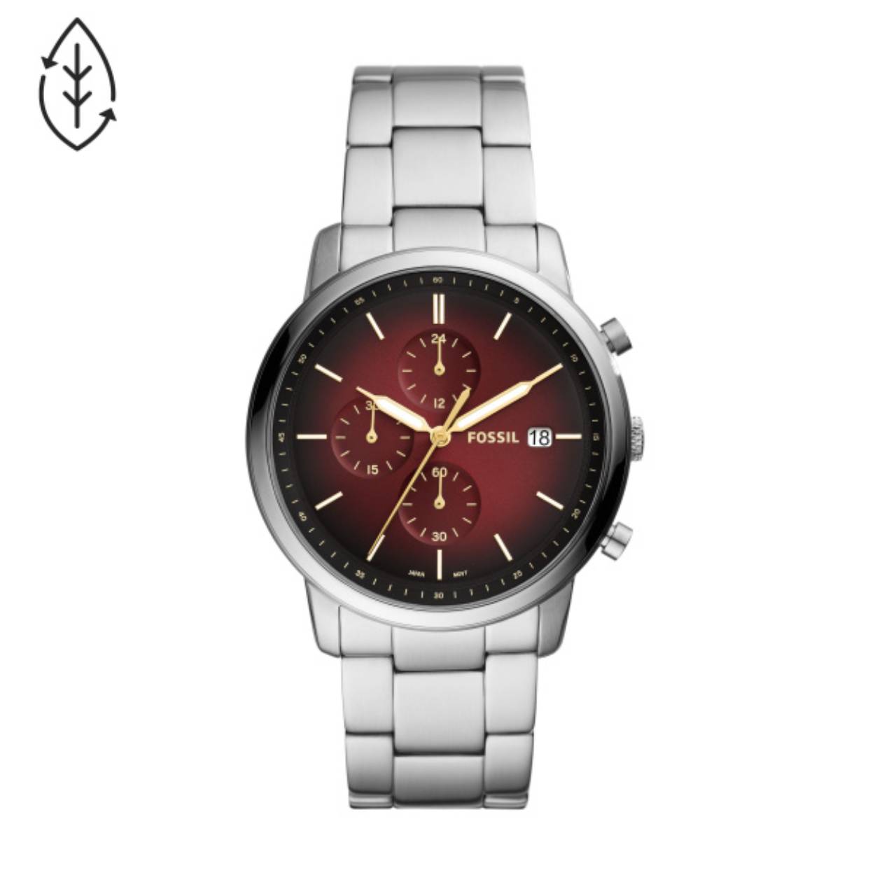 Stijlvol heren horloge van Fossil