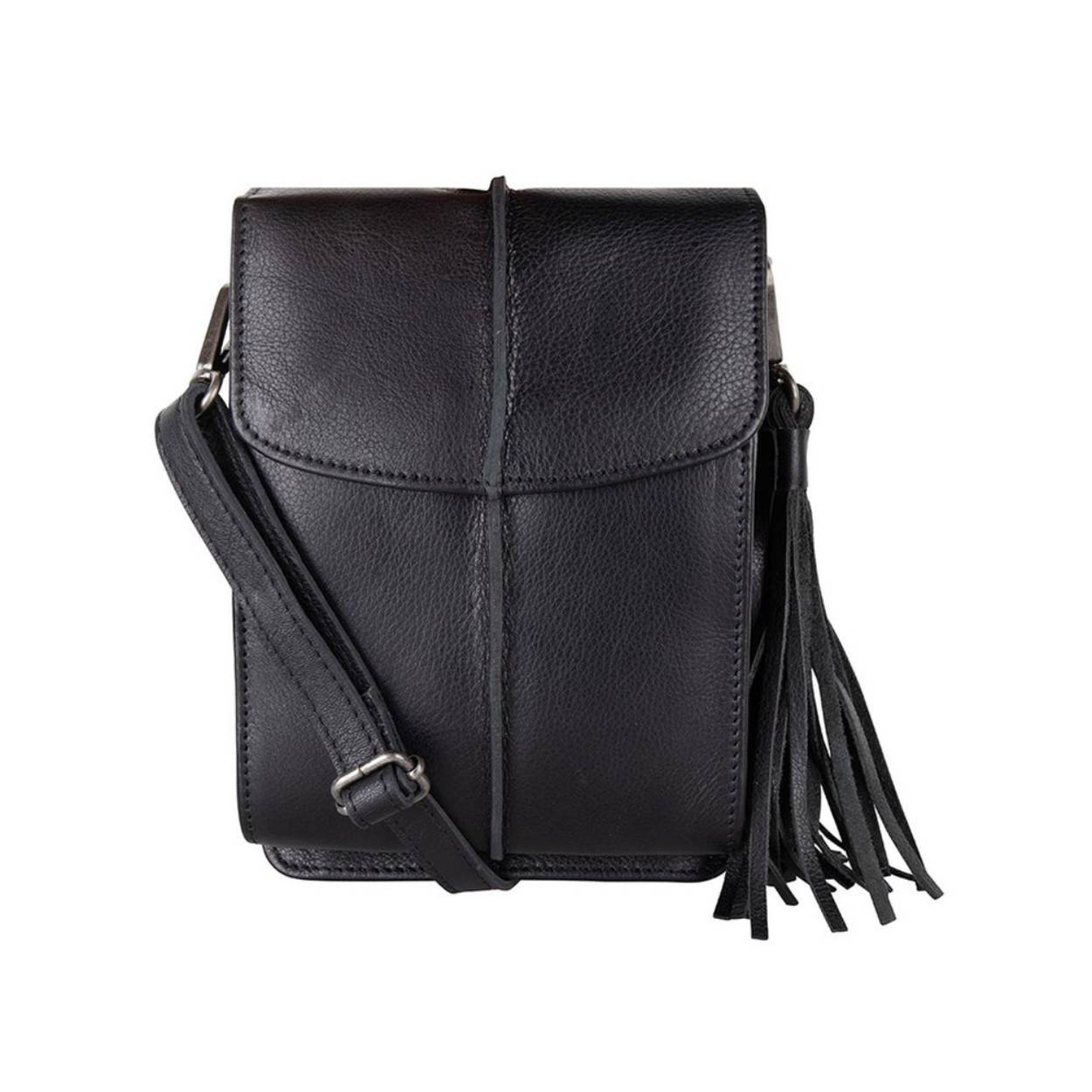 Deze super handige crossbody bag is ready to go en barst van de opbergmogelijkheden!

De Mover heeft een flap met magneetsluiting en een opvallende streep over de tas. Hij heeft veel handige opbergvakken binnenin en veel ruimte voor je pasjes en je telefoon. Hij heeft een verstelbare afneembare schouderband, een afneembare kwast aan de zijkant en een lus aan de achterzijde zodat je hem ook aan je riem kunt dragen.

