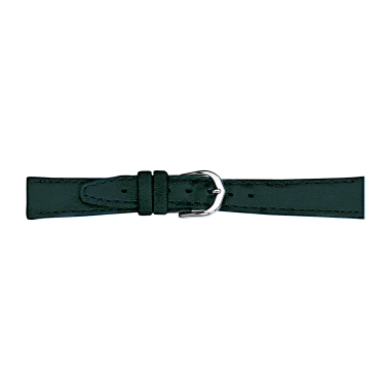 horlogeband 12mm zwart 