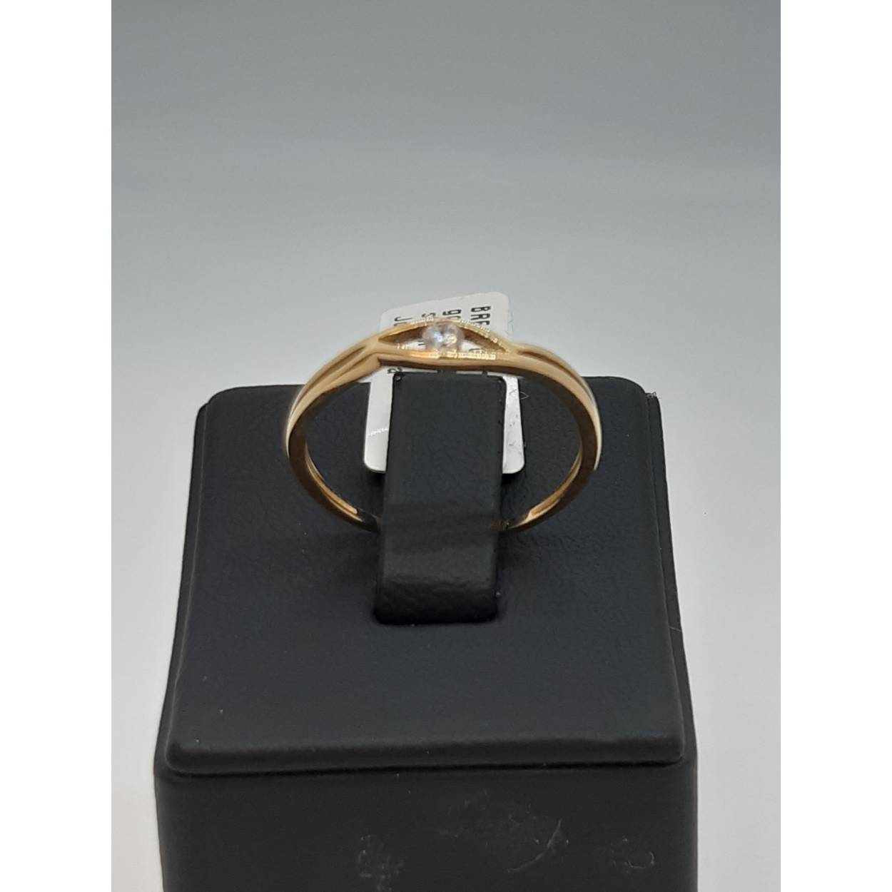 gouden ring 14k met stenen