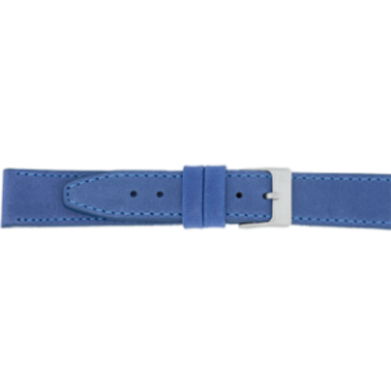 horlogeband 22mm blauw