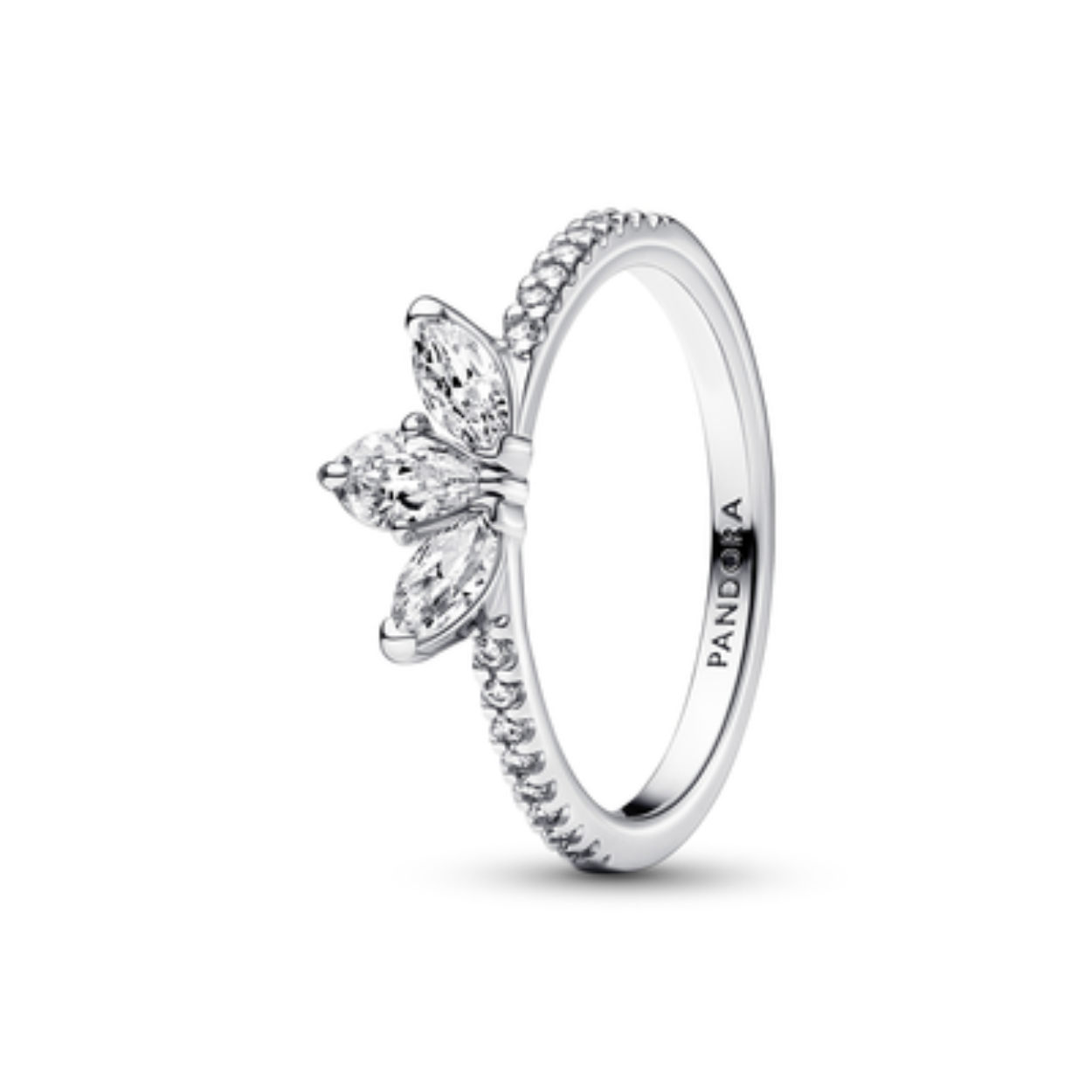 Pandora Charm ring zilver zirconia