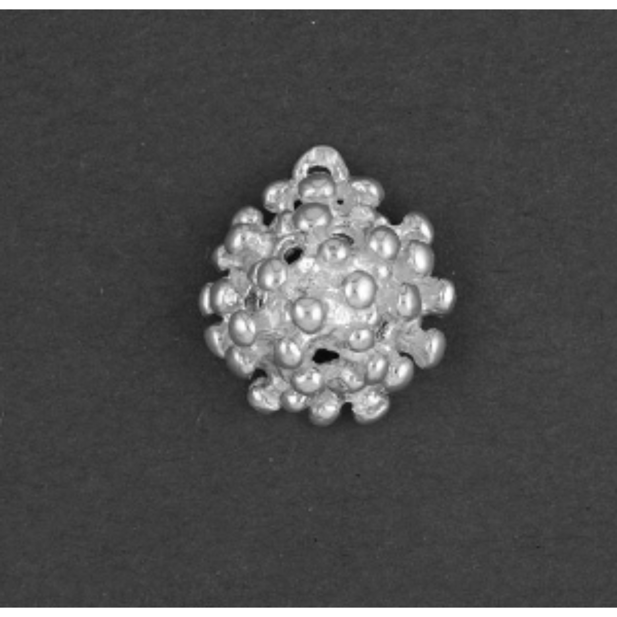 Zilveren hanger Coronavirus / COVID-19
