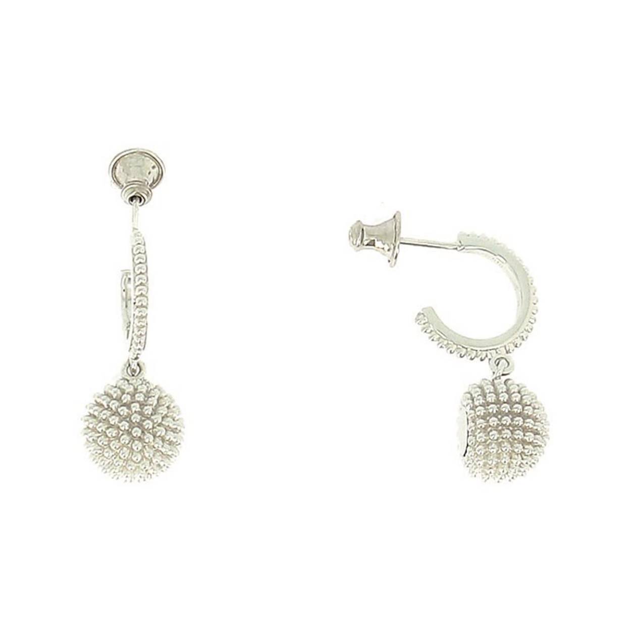 Pesavento oorringen zilver WPXLO190