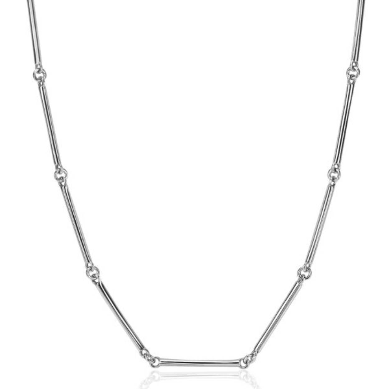 Zinzi zilver collier