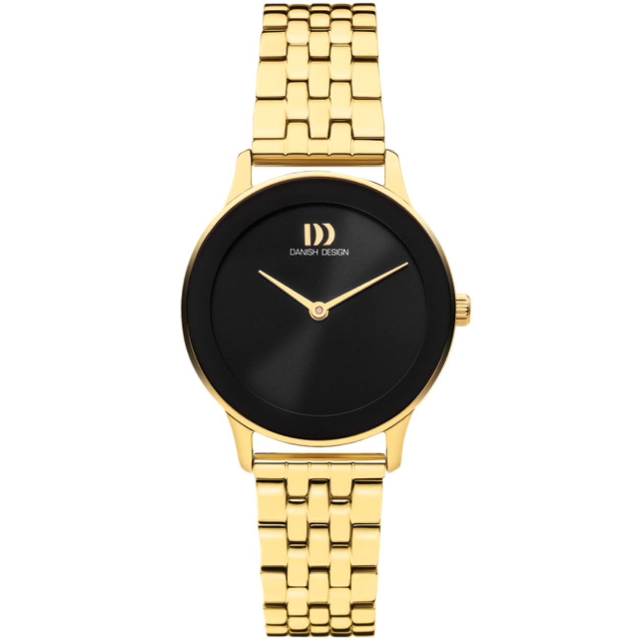 Dit dameshorloge is van het merk Danish Design. Het is een analoog horloge met een band gemaakt van edelstaal.De diameter van de kast is29 mm.
De verdere specificaties van het horloge zijn als volgt:
Glassoort: mineraal
Kastmateriaal: edelstaal
Waterdichtheid: 3 ATM
Techniek: quartz
Kastkleur: goud
Kastvorm: rond
Wijzerplaatkleur: zwart
Index: geen
Bandkleur: goud

