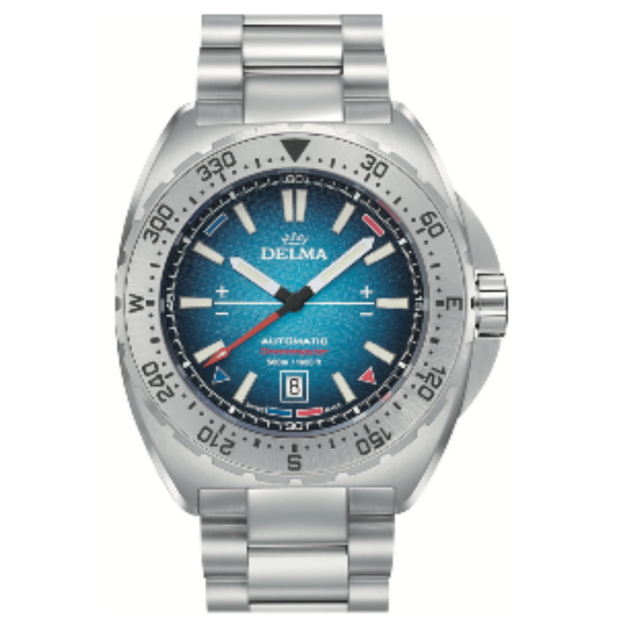 Dit limited edition Zwitserse Delma horloge is nummer 177 van beperkte oplage van slechts 200 stuks. De geheel deelstaten kast is tot 50 atm water resistent en is voorzien van een unidirectionele nautische bezel. Op het Zwitsers automatische uurwerk wordt twee jaar internationale garantie gegeven.

Meer modellen zien? Neem een kijkje op www.Delma.ch