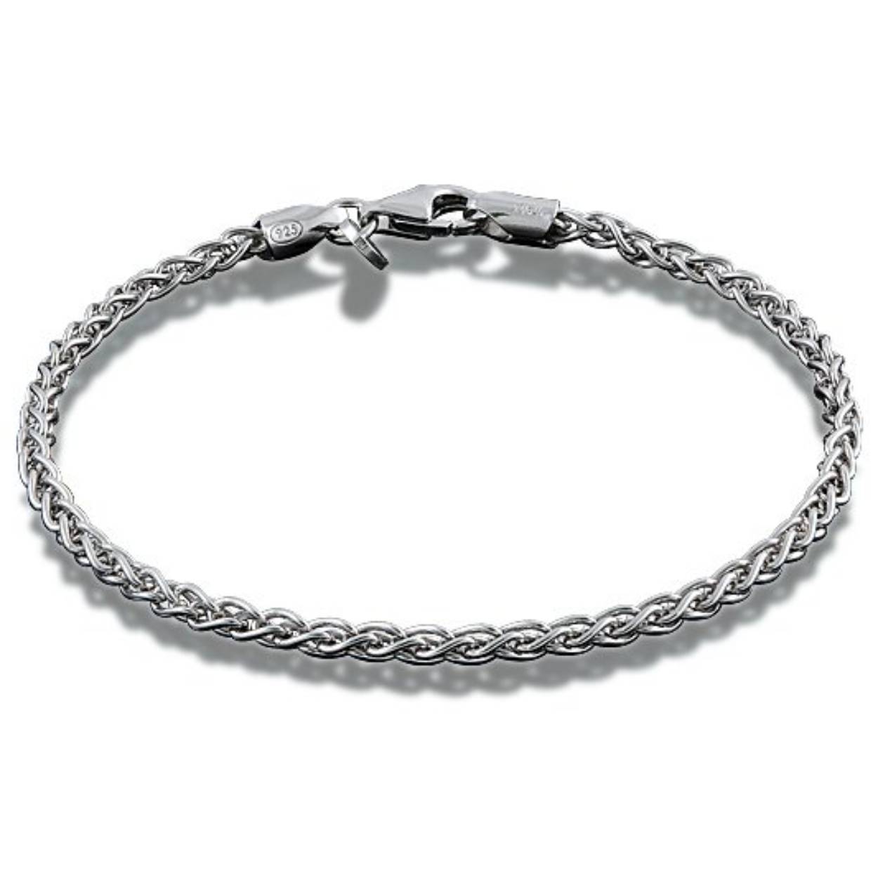 Zilveren armband leverbaar in diverse lengtes VZA1917RO