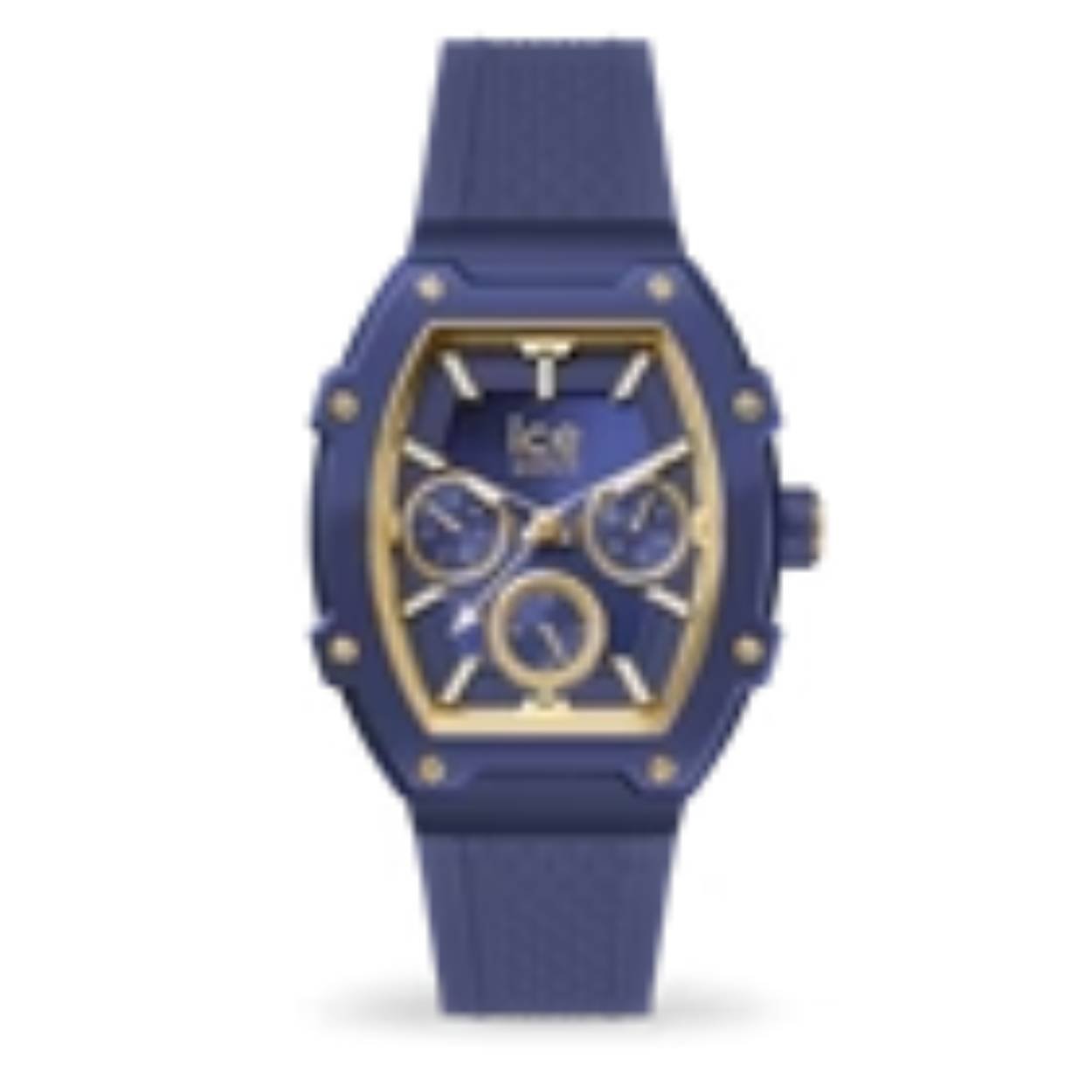De ICE WATCH ICE BOLIDAY - DIGITAL BLUE - ALU - SMALL - 023802 is een trendy en sportief horloge dat perfect is voor dagelijks gebruik. Met een analoge tijdaanduiding en een quartz uurwerk ben je altijd bij de tijd met dit horloge.

De diameter van de behuizing is 35 mm en de hoogte is 11 mm, waardoor het horloge een comfortabele pasvorm heeft voor zowel mannen als vrouwen. De vorm van de behuizing is tonneau, wat zorgt voor een unieke uitstraling. De blauwe aluminium behuizing en wijzerplaat geven het horloge een frisse en moderne look.

Het mineraalglas zorgt ervoor dat de wijzerplaat goed beschermd is tegen krassen en stoten. De blauwe siliconen band is duurzaam en comfortabel om te dragen, en sluit met een handige gesp.

Naast de tijdweergave heeft dit horloge ook een handige datumweergave, zodat je altijd weet welke dag het is. Met een waterdichtheid van 5 bar is dit horloge geschikt om mee te douchen, maar niet om mee te zwemmen.

Als officieel Ice Watch verkooppunt kunnen wij garanderen dat dit horloge van hoogwaardige kwaliteit is en voldoet aan de strenge eisen van het merk. Met de ICE WATCH ICE BOLIDAY - DIGITAL BLUE - ALU - SMALL - 023802 heb je een stijlvol en betrouwbaar horloge dat perfect past bij elke gelegenheid.