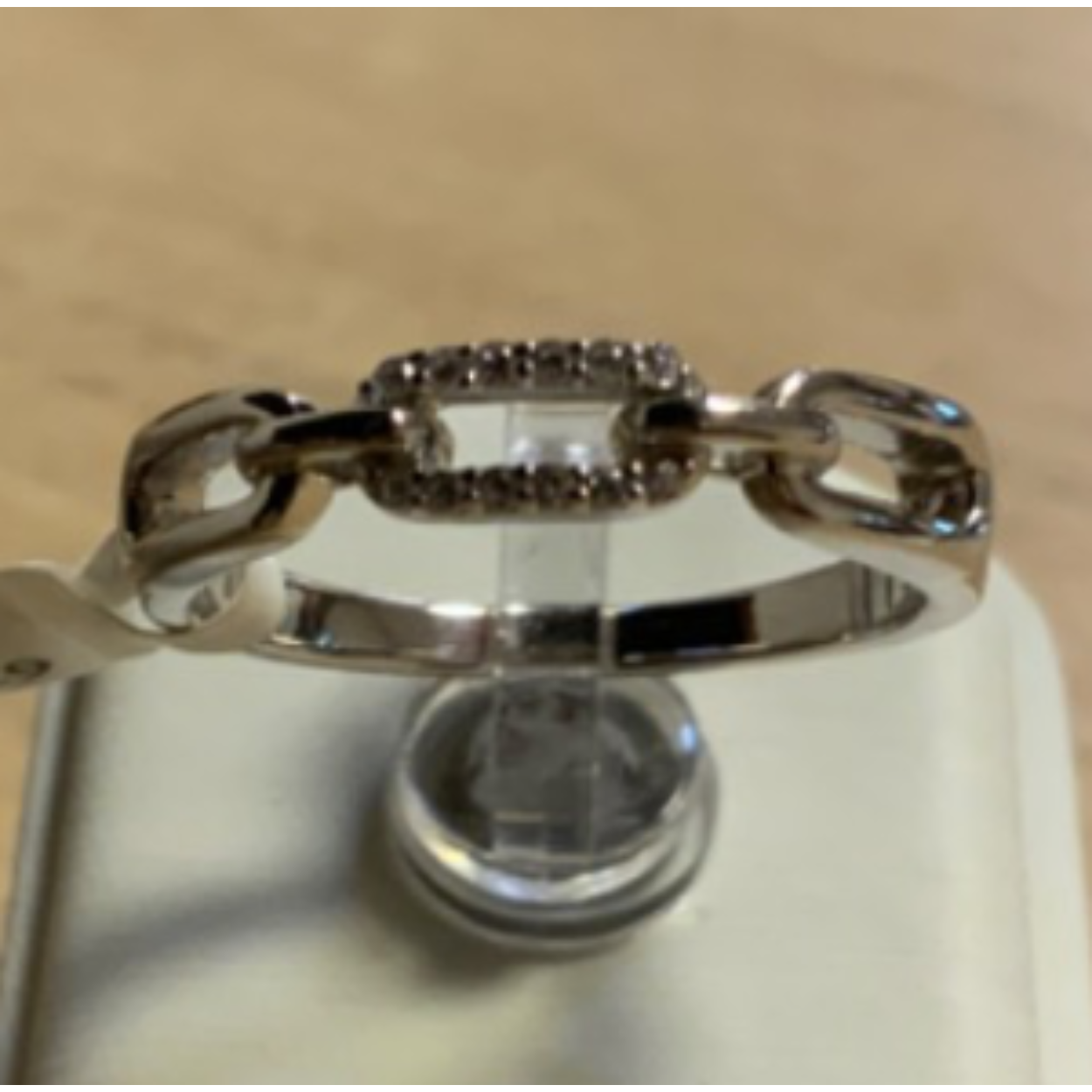 Zilveren ring rosa di luca zirkonia