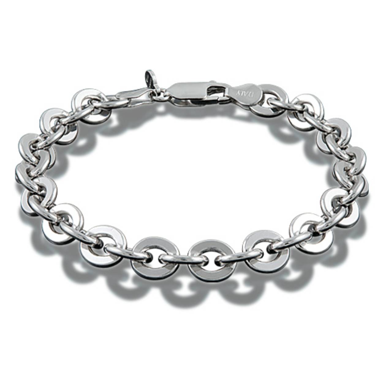 Zilveren armband leverbaar in diverse lengtes VZA3217RO