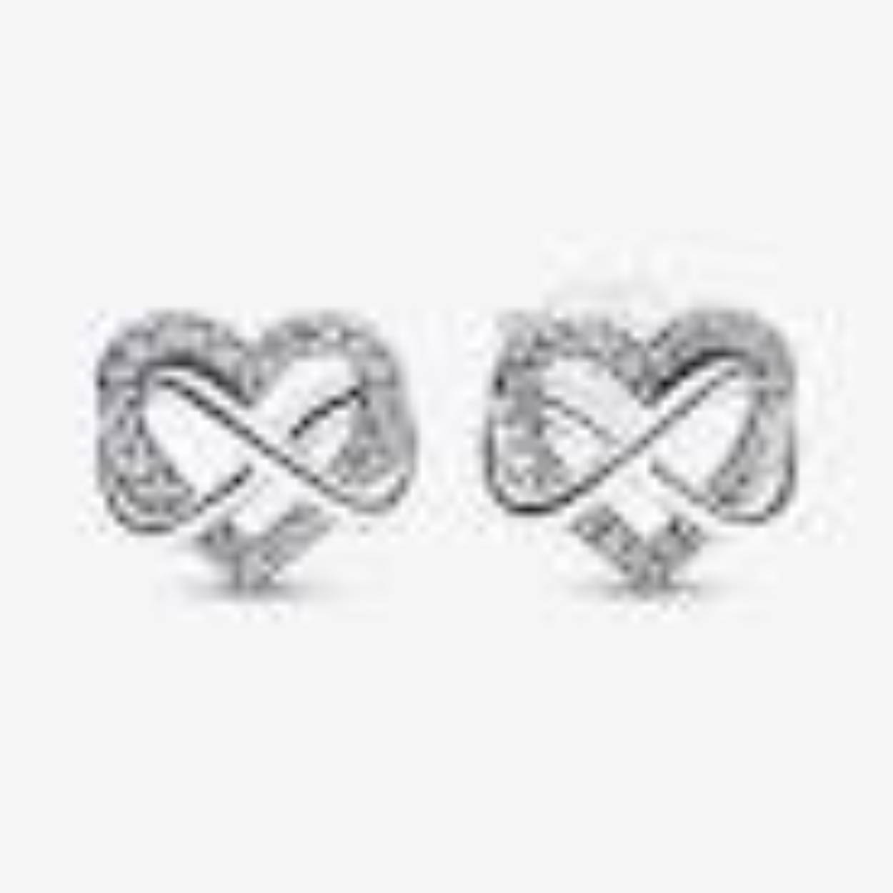 oorstekers infinity hart pandora