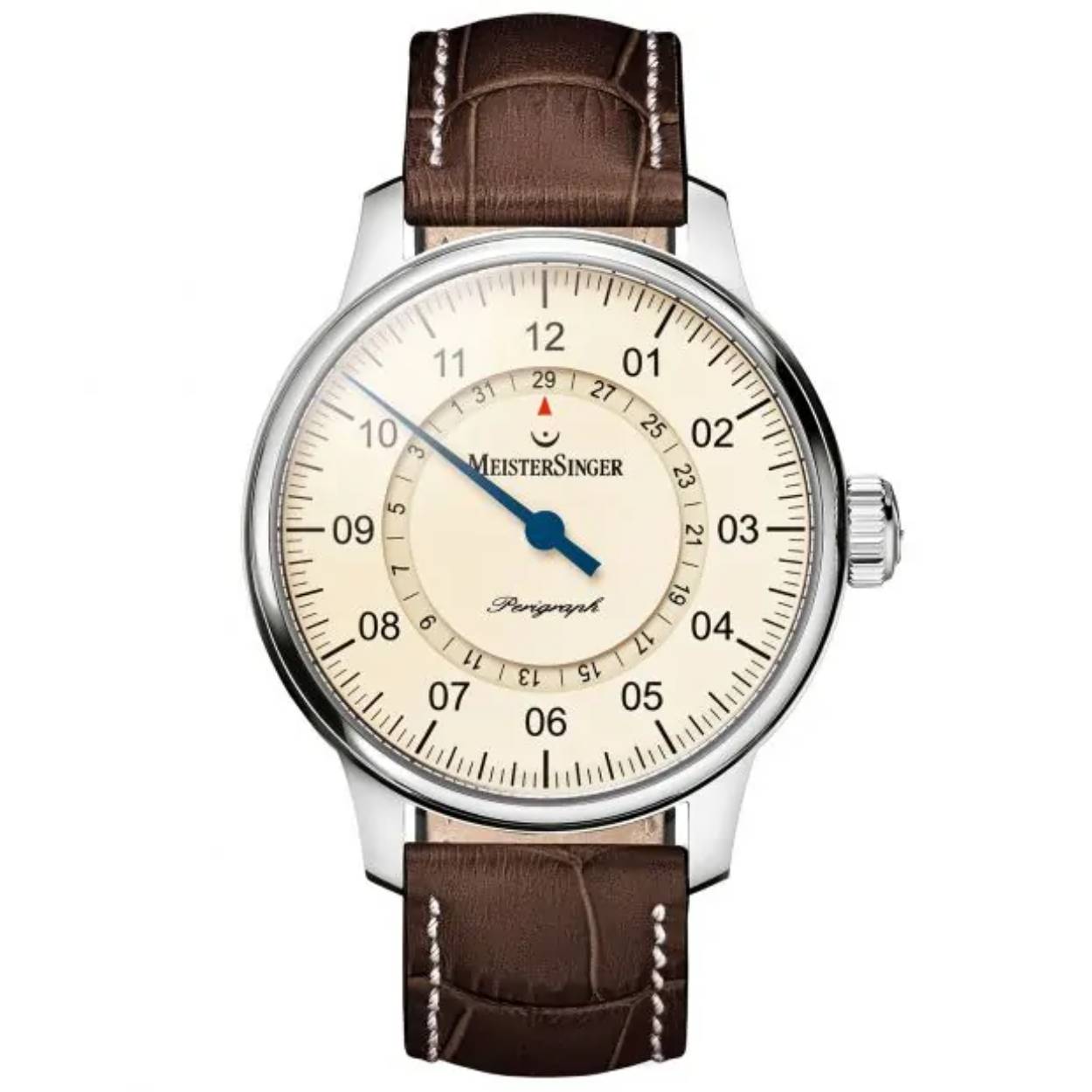 MeisterSinger Perigraph Horloge AM1003
Automatisch eenwijzerhorloge met datum
