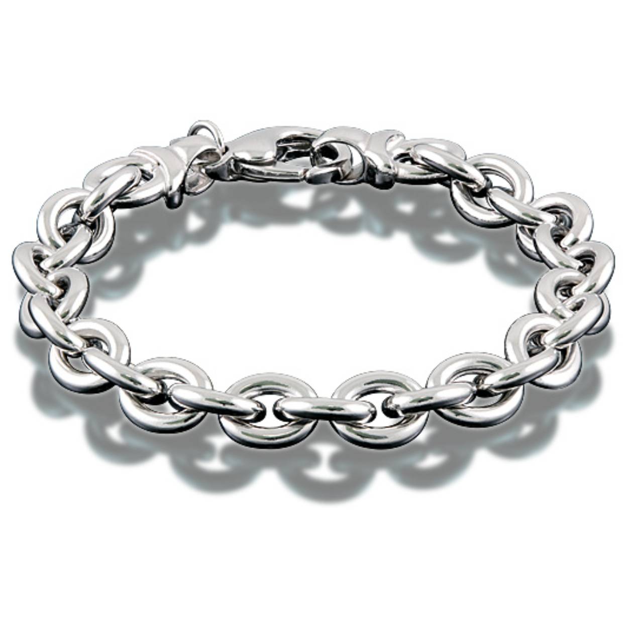 Zilveren armband leverbaar in diverse lengtes VZA3717RO