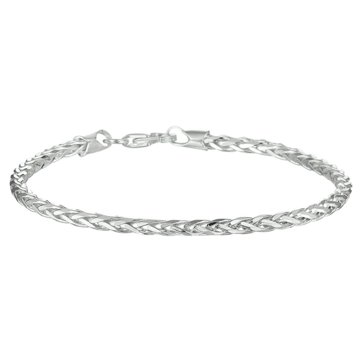 Zilveren palmier armband 