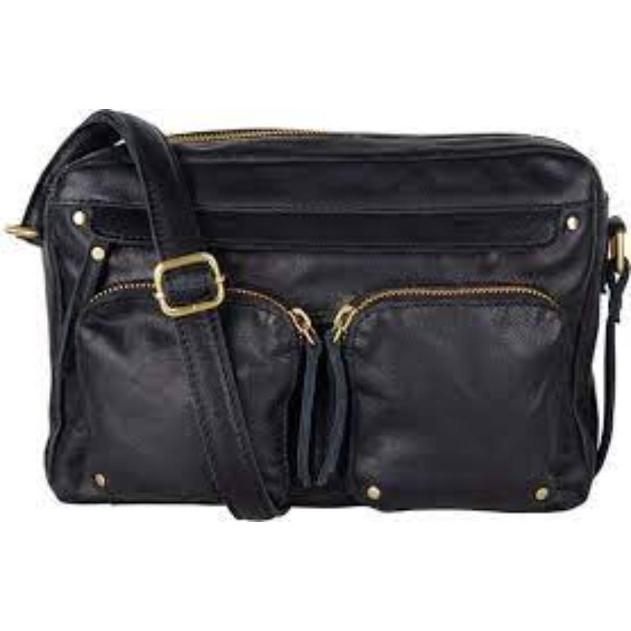 Handige all-in one Tas

Crossover Chabo met opvallende opbergvakken voorop en een extra ritsvak. Kleine studs geven deze tas net even een stoere touch. De Bo bag heeft een afneembare, verstelbare schouderband en heeft aan de binnenkant een extra zijvak met rits en aan de andere zijde een insteekvak voor bijvoorbeeld je telefoon.