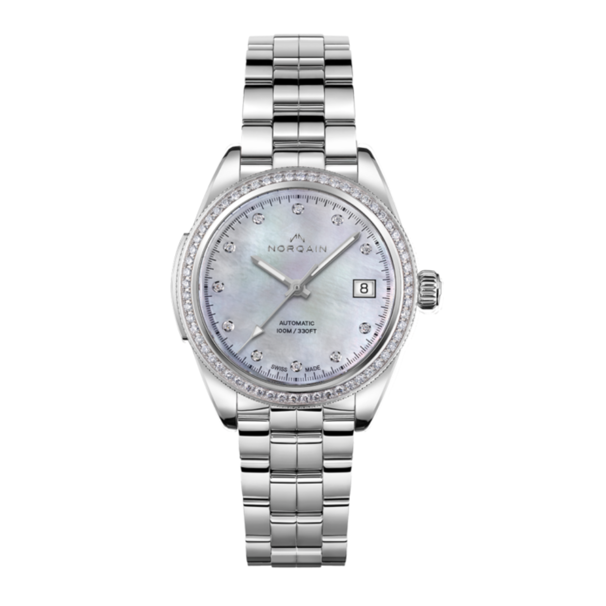 Elk Norqain horloge uitgerust met ETA of Sellita uurwerken wordt geleverd met een internationale fabrieksgarantie van twee jaar. Door lid te worden van de Norqainer club, kan deze garantie worden verlengd tot drie jaar.