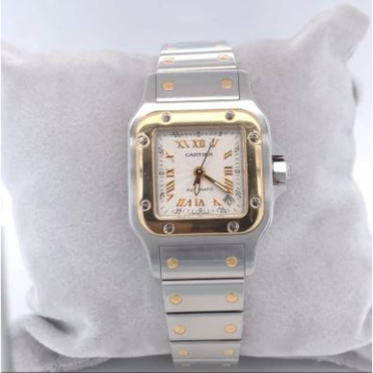 Cartier Santos Gableé Horloge 